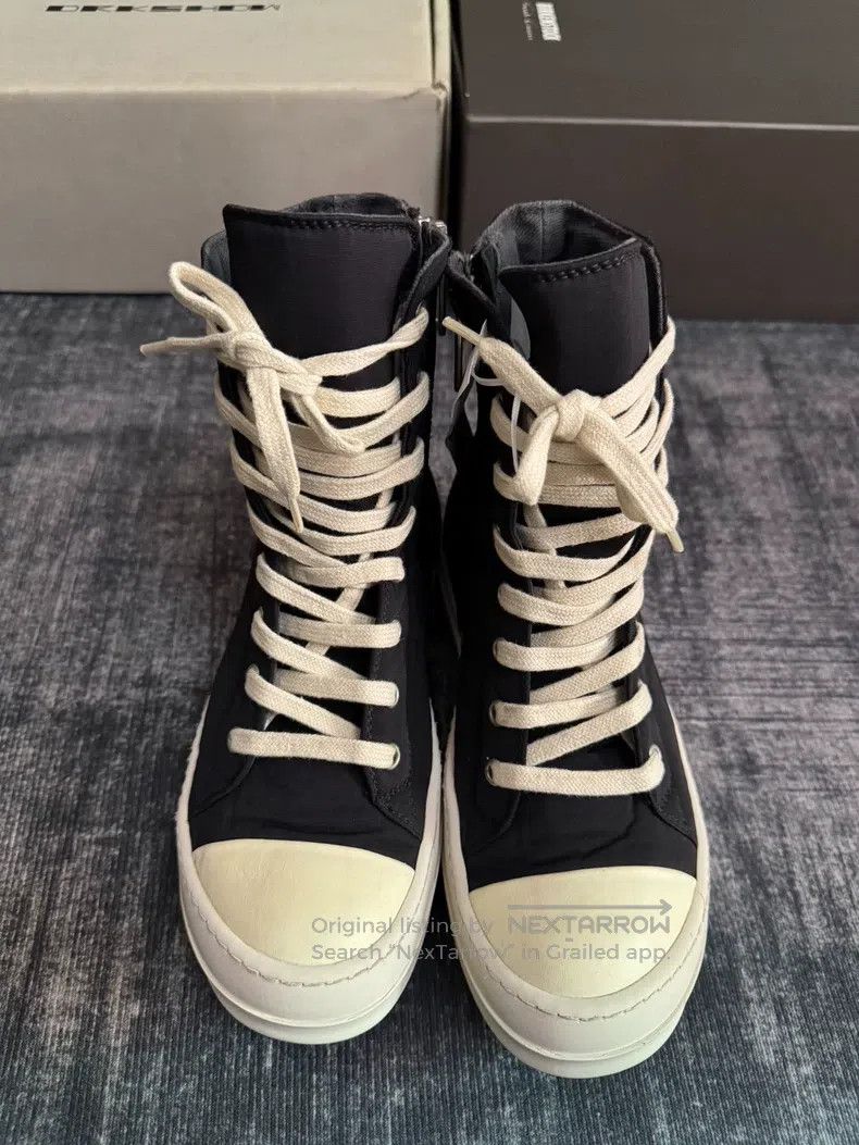 Rick Owens Rick Owens Double-thread silk-faced Converse shoes Size US 5 / EU 37 - 2 Thumbnail