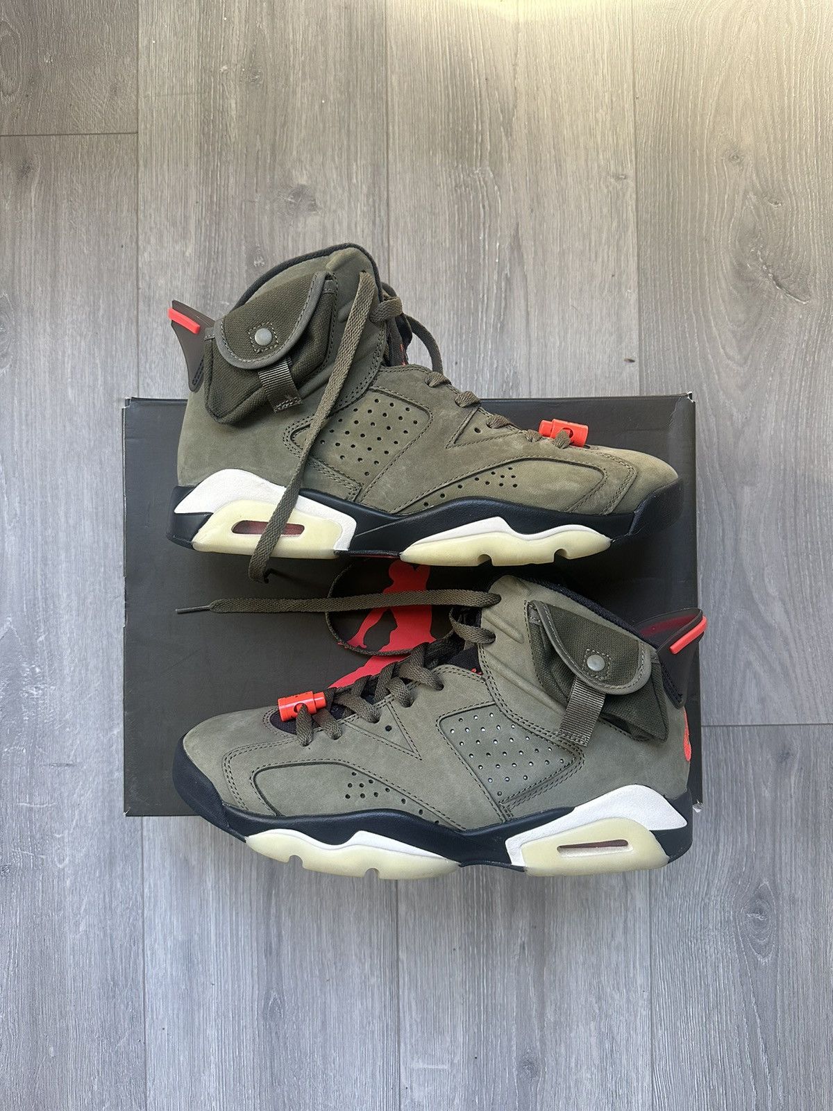 Jordan Brand × Nike × Travis Scott Air Jordan 6 Travis Scott Olive 