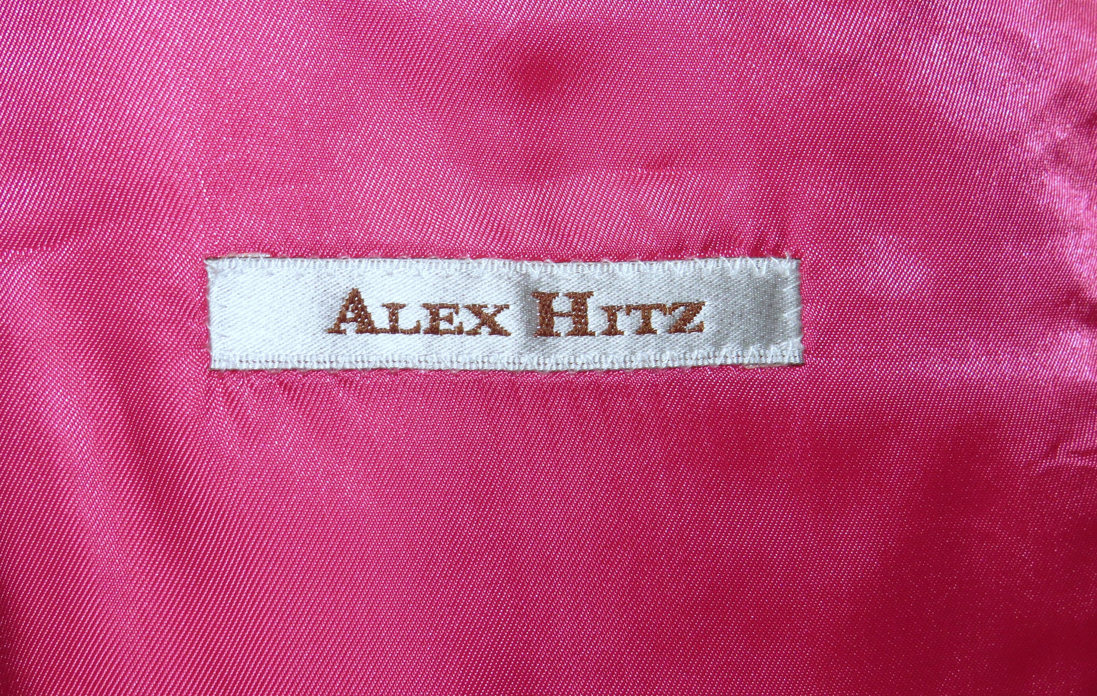 Other Alex Hitz Navy Gold Button Double Breasted Blazer 40S Size 40S - 17 Thumbnail