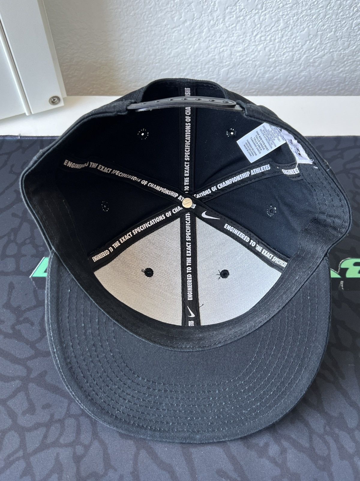 Kith × Nike FW17 - Kith x Nike Swoosh Snapback - Black/Leopard Size ONE SIZE - 4 Thumbnail