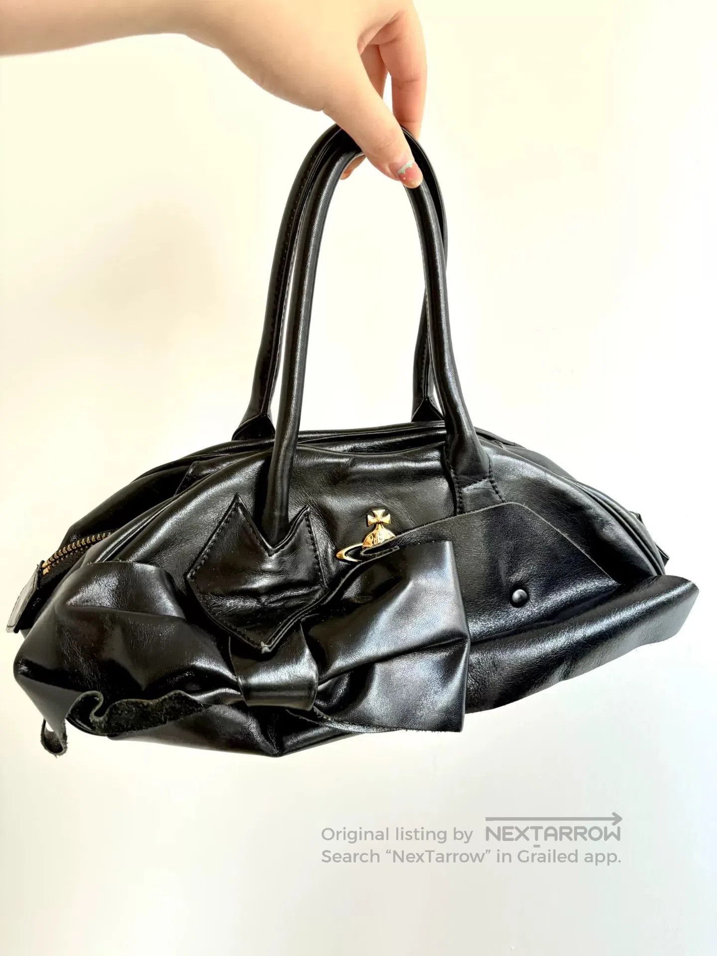 Other Vivienne Westwood Black Bow Handbag. Size ONE SIZE - 1 Thumbnail
