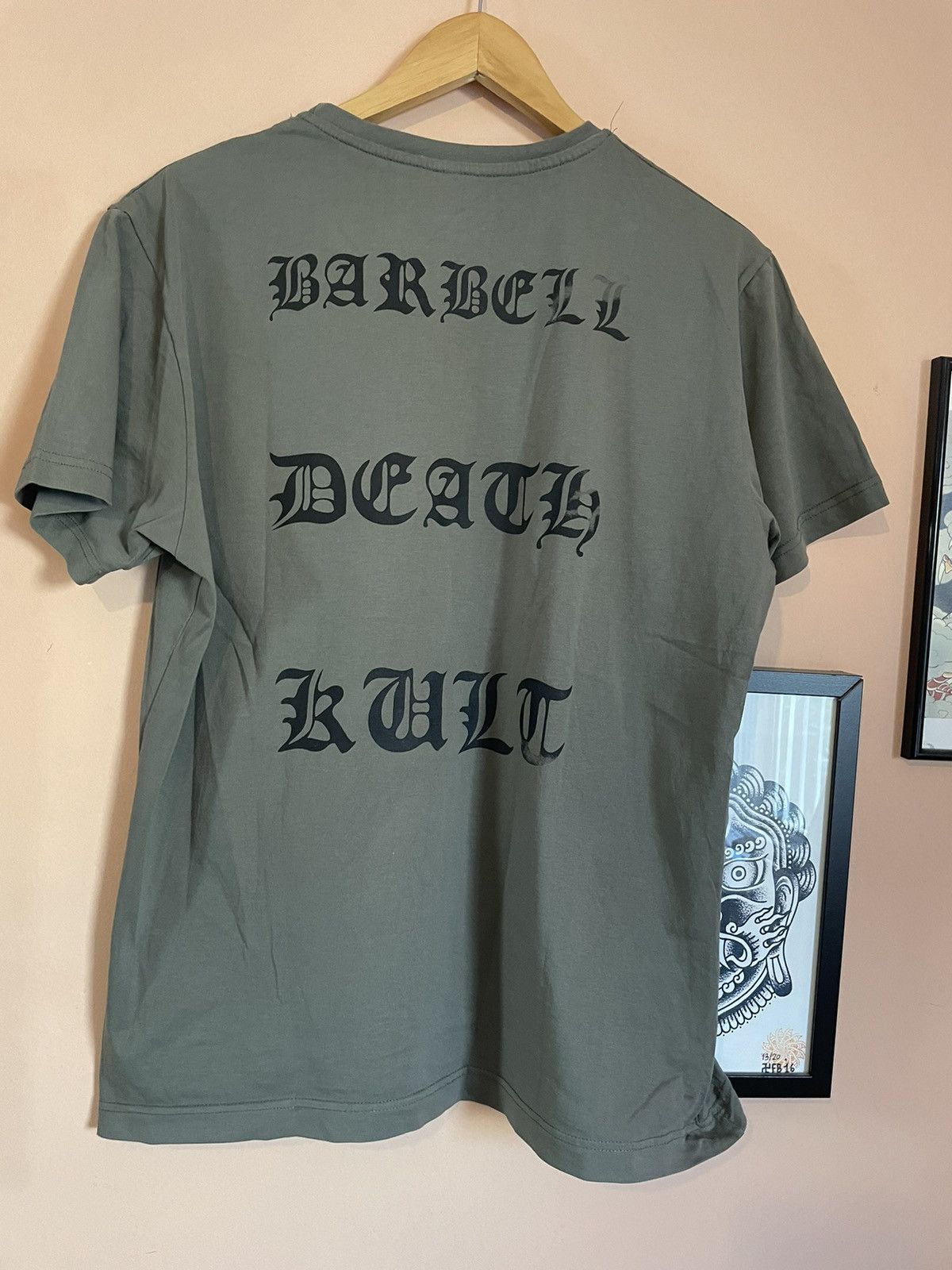 Other Barebell Death Kult skull gym t-shirt Size US XL / EU 56 / 4 - 2 Thumbnail