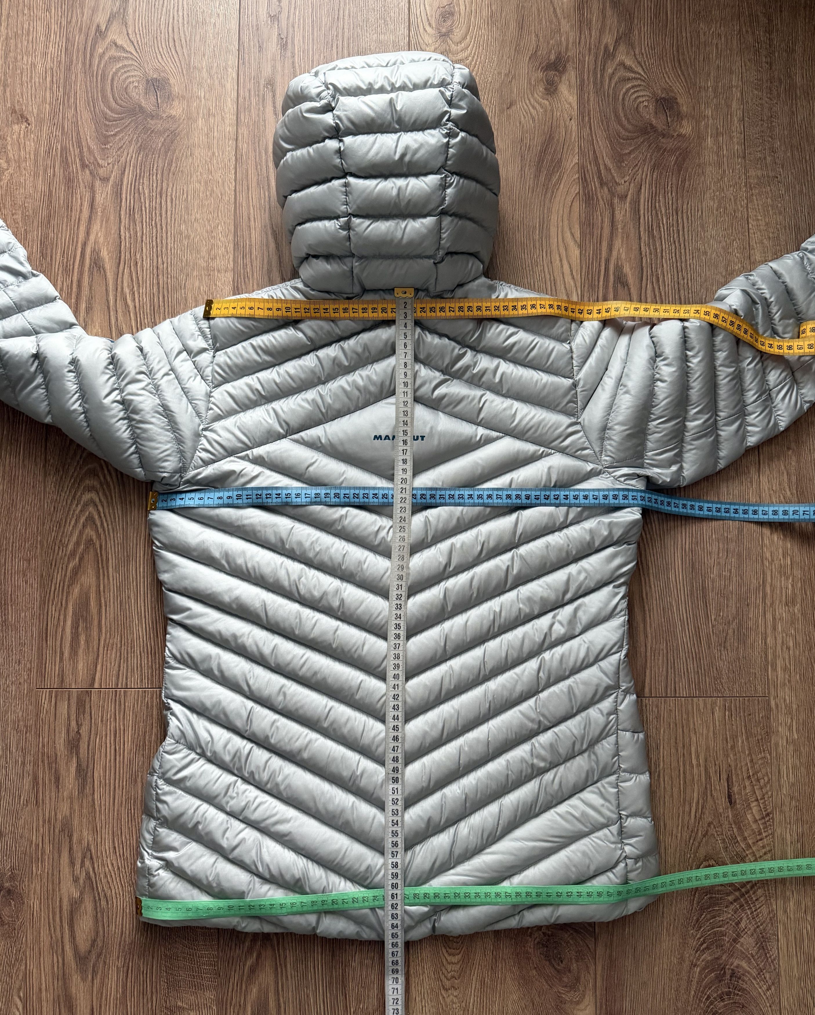 Mammut MAMMUT 'Broad Peak' Down Fill Power 800+ Jacket Metal Gray Size M / US 6-8 / IT 42-44 - 23 Thumbnail