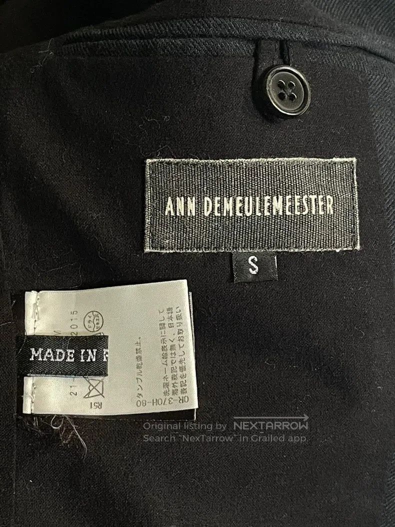 Ann Demeulemeester Ann Demeulemeester Early Wool. Size US S / EU 44-46 / 1 - 7 Thumbnail