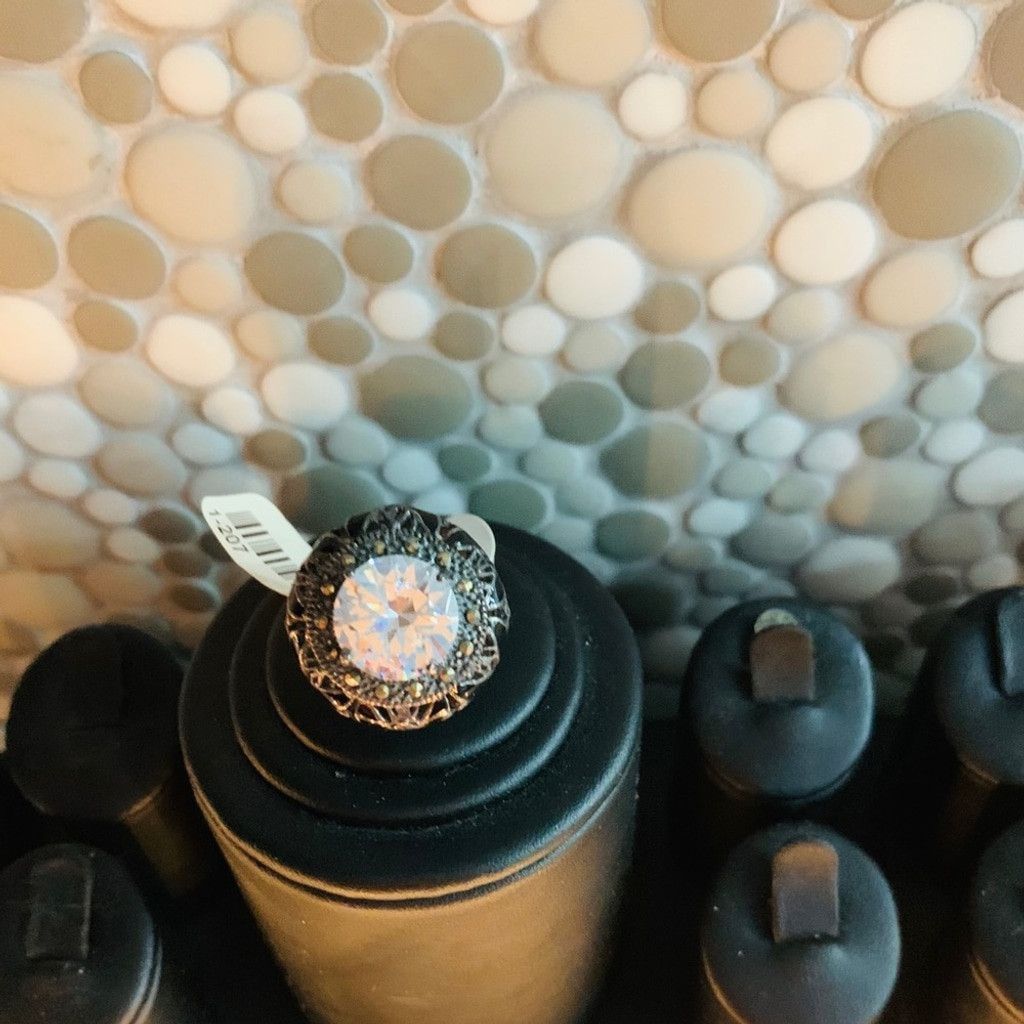 Other Sterling Silver Ring with CZ size 6 💍 Size ONE SIZE - 2 Thumbnail