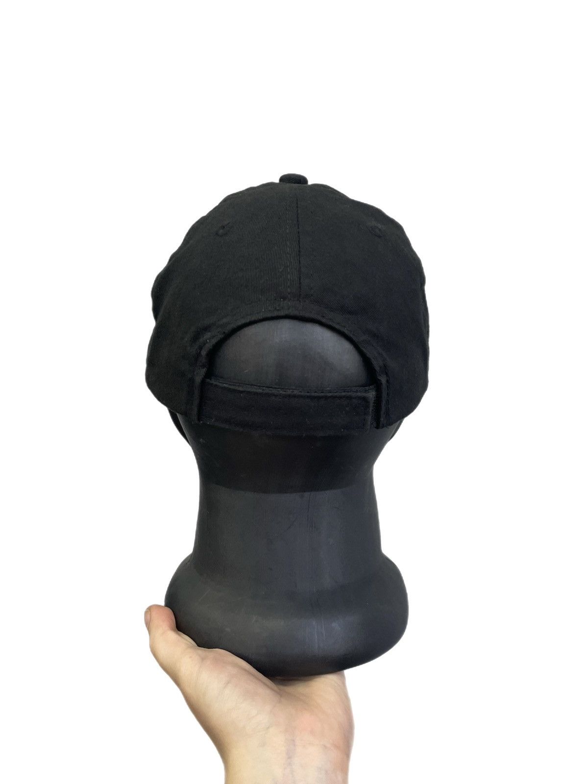 Japanese Brand Vintage black flame embroidered cap Y2K yeezy style Size ONE SIZE - 5 Thumbnail