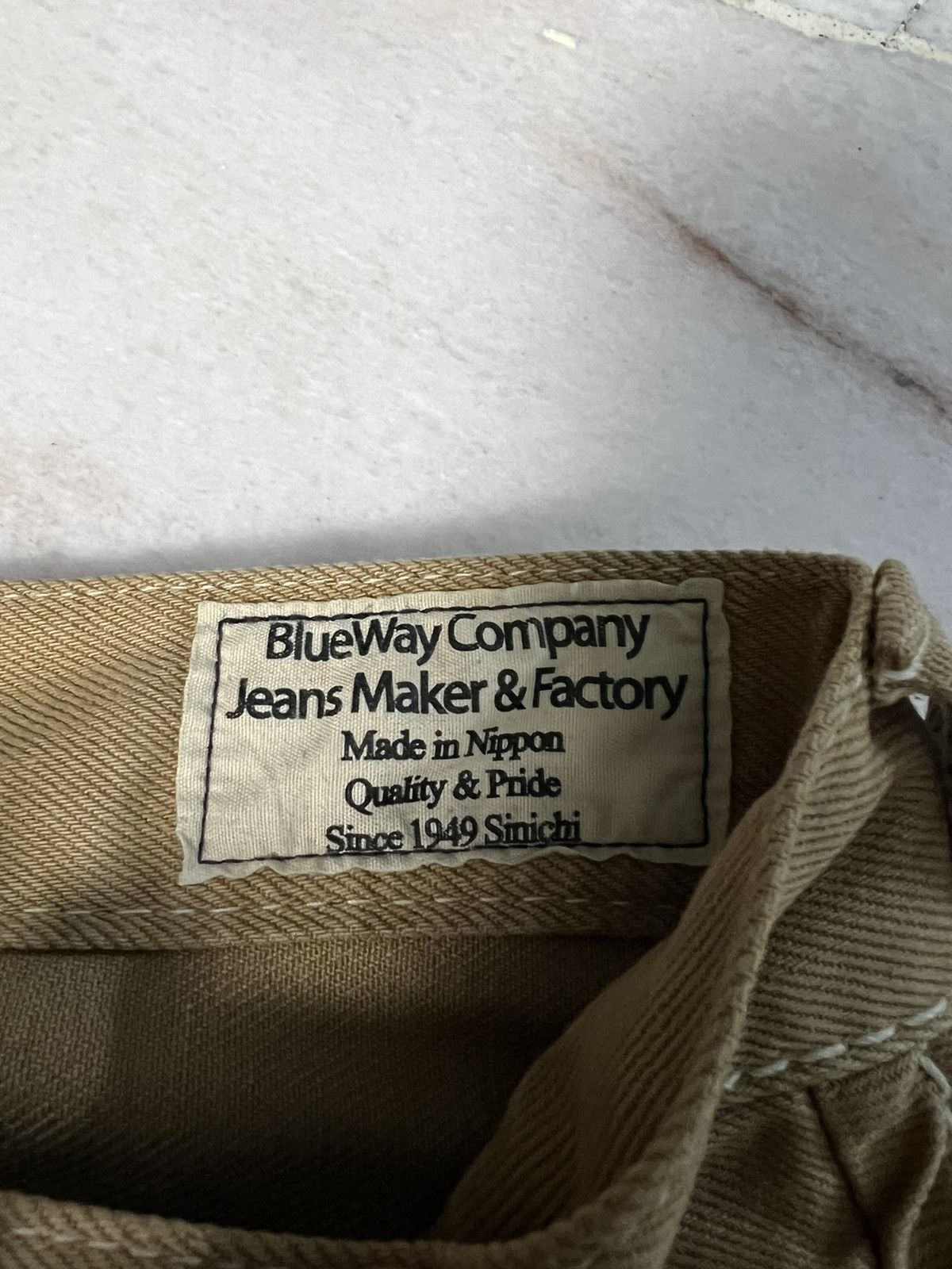 If Six Was Nine × Japanese Brand × Le Grande Bleu (L.G.B.) 💥FLARE💥 VINTAGE BLUE WAY DISTRESSED FLARE JEANS VERY RARE Size US 30 / EU 46 - 20 Thumbnail