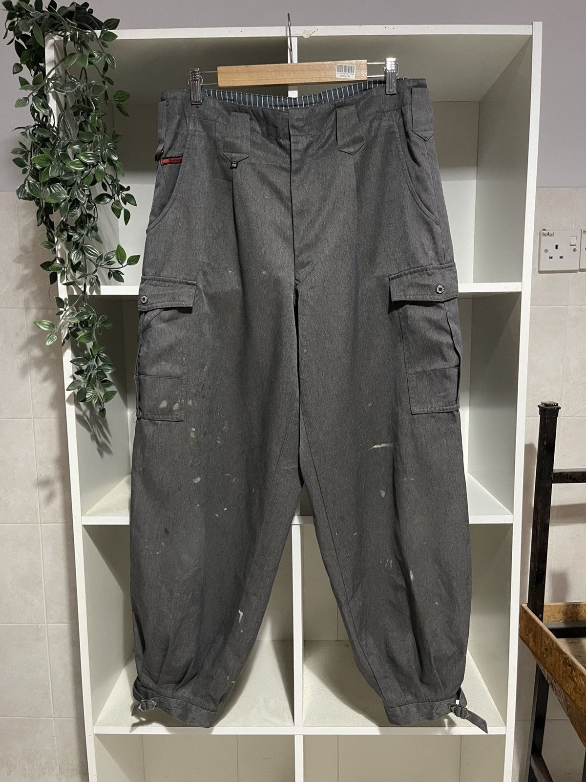 Japanese Brand Distressed Blackwolf Longknicker Pants Size US 31 - 1 Thumbnail