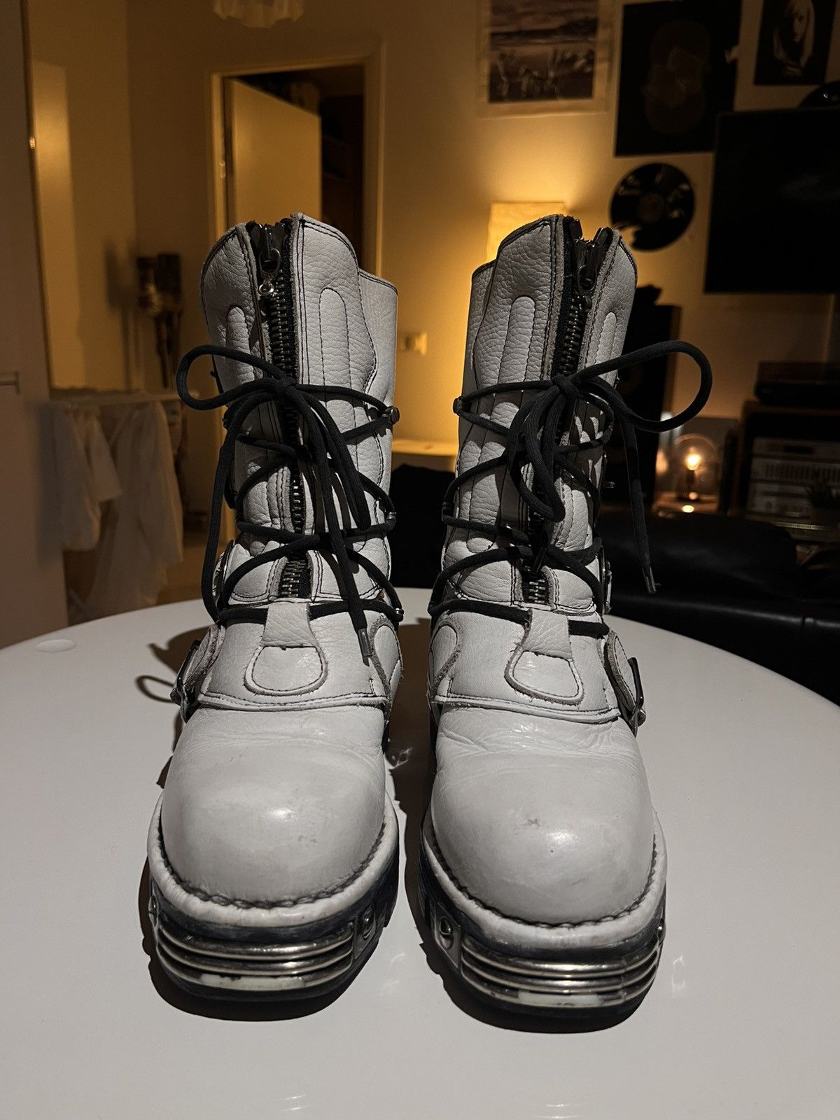 New Rock New Rock Platform Boots - Ultra Rare Vintage Size US 6 / IT 36 - 3 Thumbnail