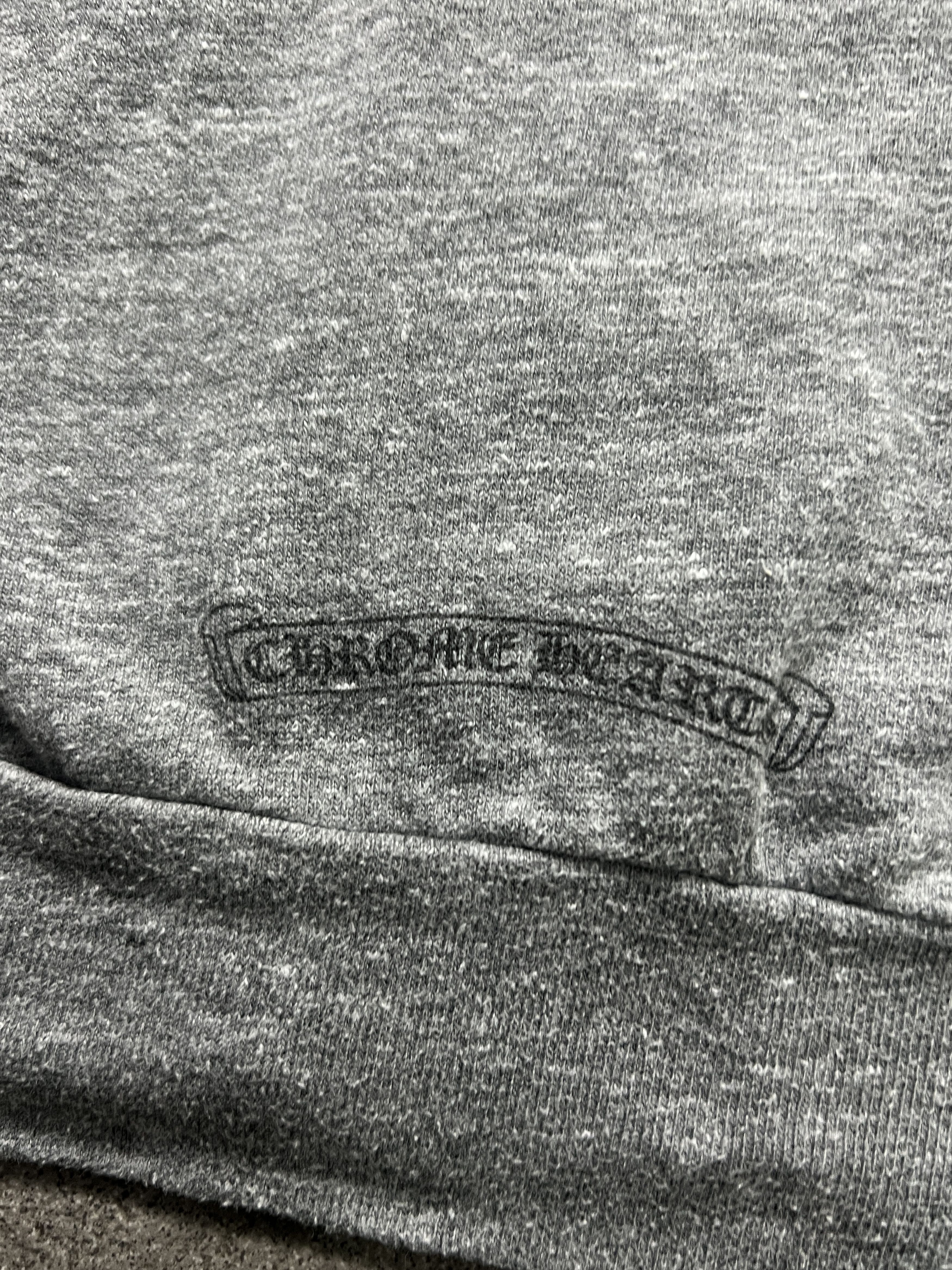 Chrome Hearts Chrome Hearts Dagger Zip Hoodie Gray Crest Logo S Size US S / EU 44-46 / 1 - 6 Thumbnail