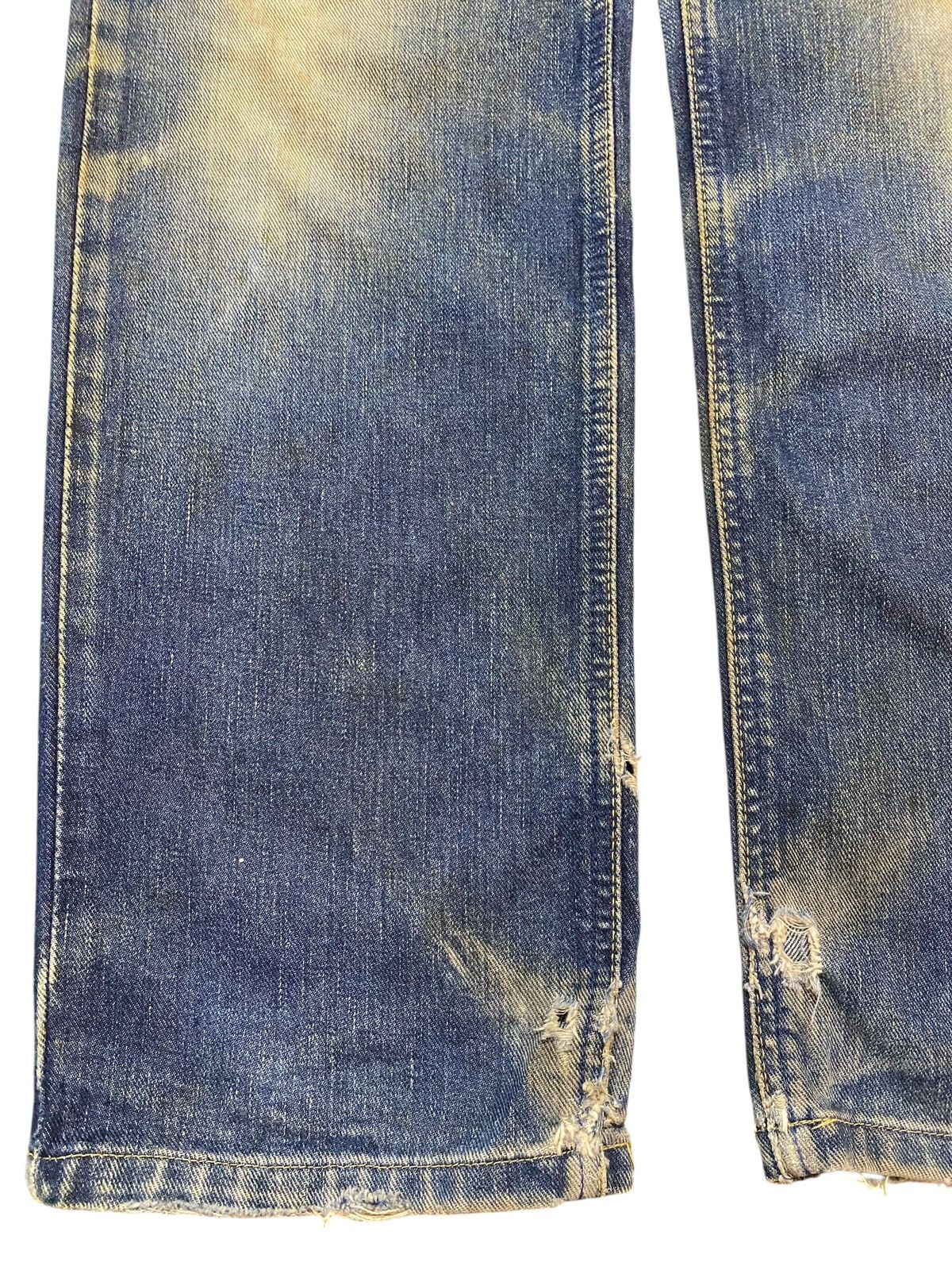 Lee Vintage Lee Riders Mud Wash Distressed Loose Jeans Size US 30 / EU 46 - 7 Thumbnail
