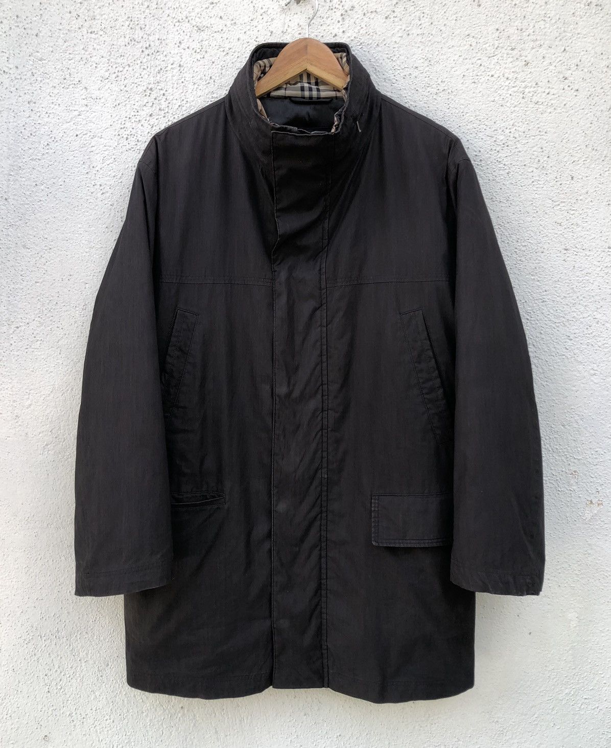 Burberry Burberry London Novacheck Button Zipper Parka Jacket Size US M / EU 48-50 / 2 - 7 Thumbnail