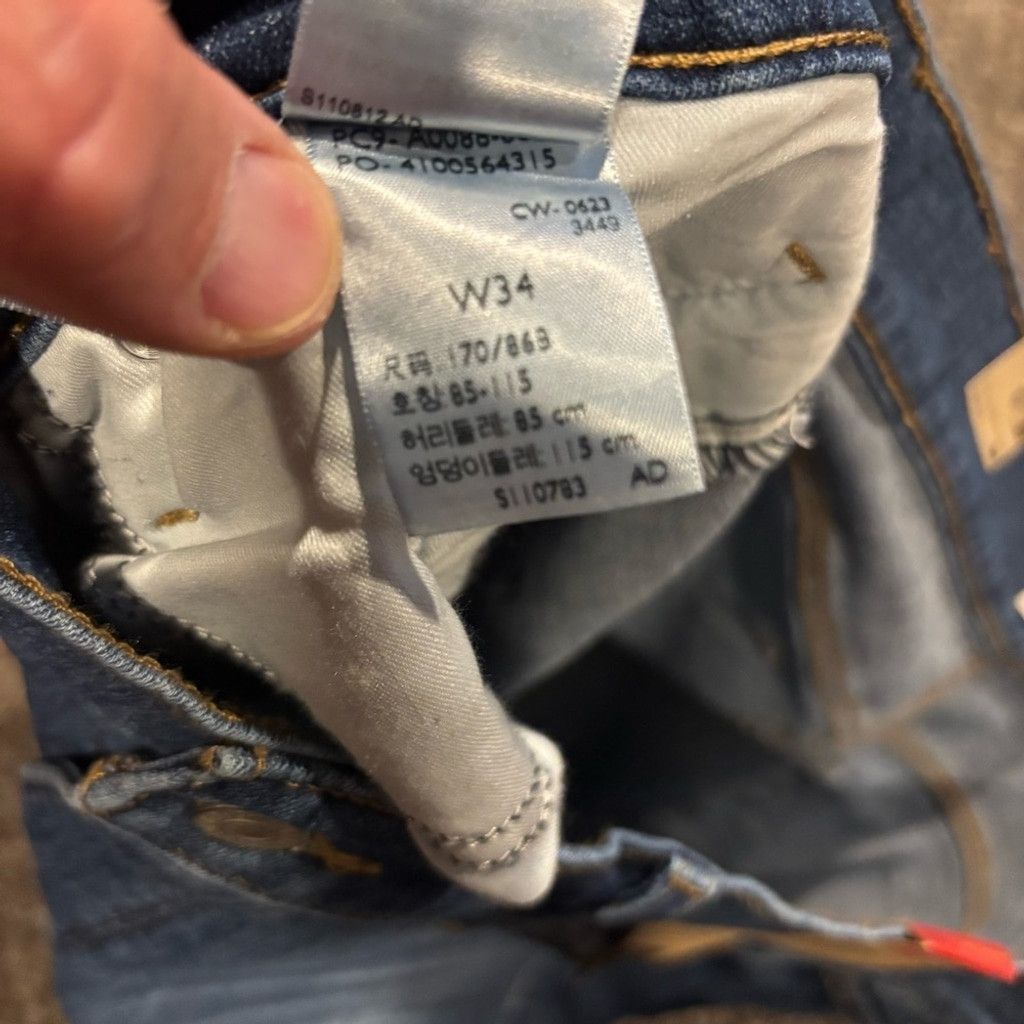 Levi's Levi's 311 Shaping Skinny Jeans Size 34" / US 12 / IT 48 - 7 Thumbnail