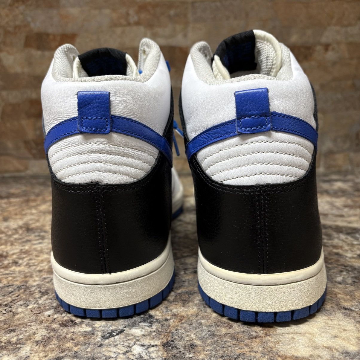 Nike Nike Dunk High 2008 White/Varsity Royal Blue Size 11.5 Size US 11.5 / EU 44-45 - 6 Thumbnail
