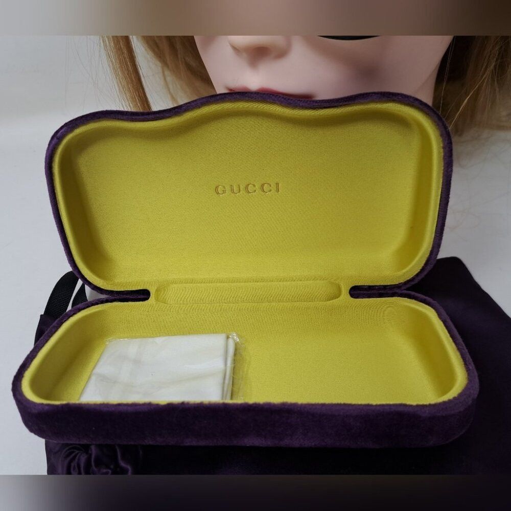 Gucci Gucci Sunglasses GG0655SA 001 Black Gold Grey Full Rim Squa Size ONE SIZE - 2 Thumbnail