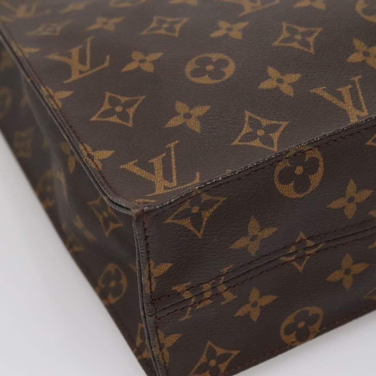 Louis Vuitton LOUIS VUITTON Monogram Sac Plat Hand Bag M51140 Size ONE SIZE - 16 Thumbnail