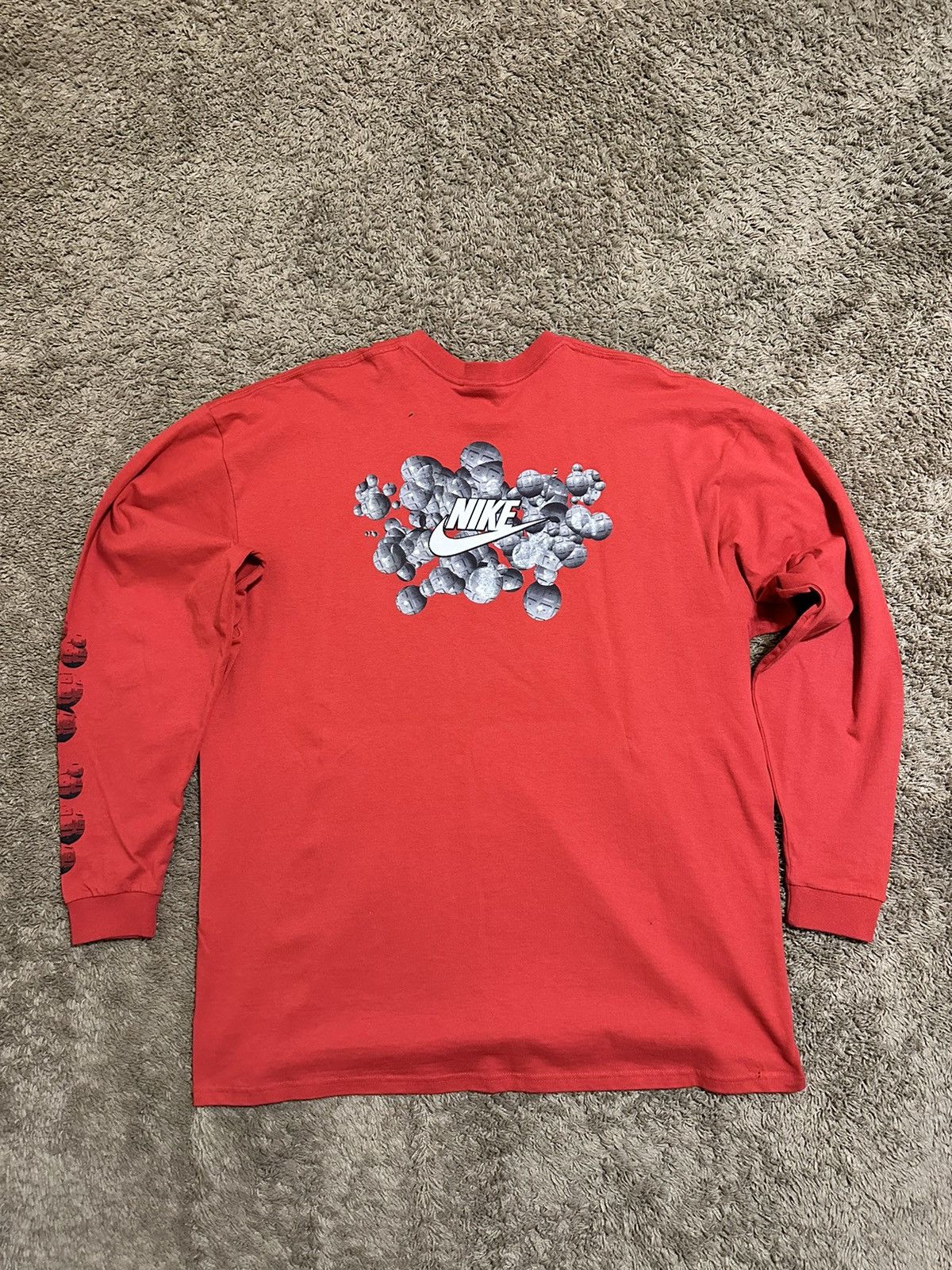Nike × Vintage Vintage Nike Air basketball shirt 00s size 2XL Size US XXL / EU 58 / 5 - 1 Thumbnail