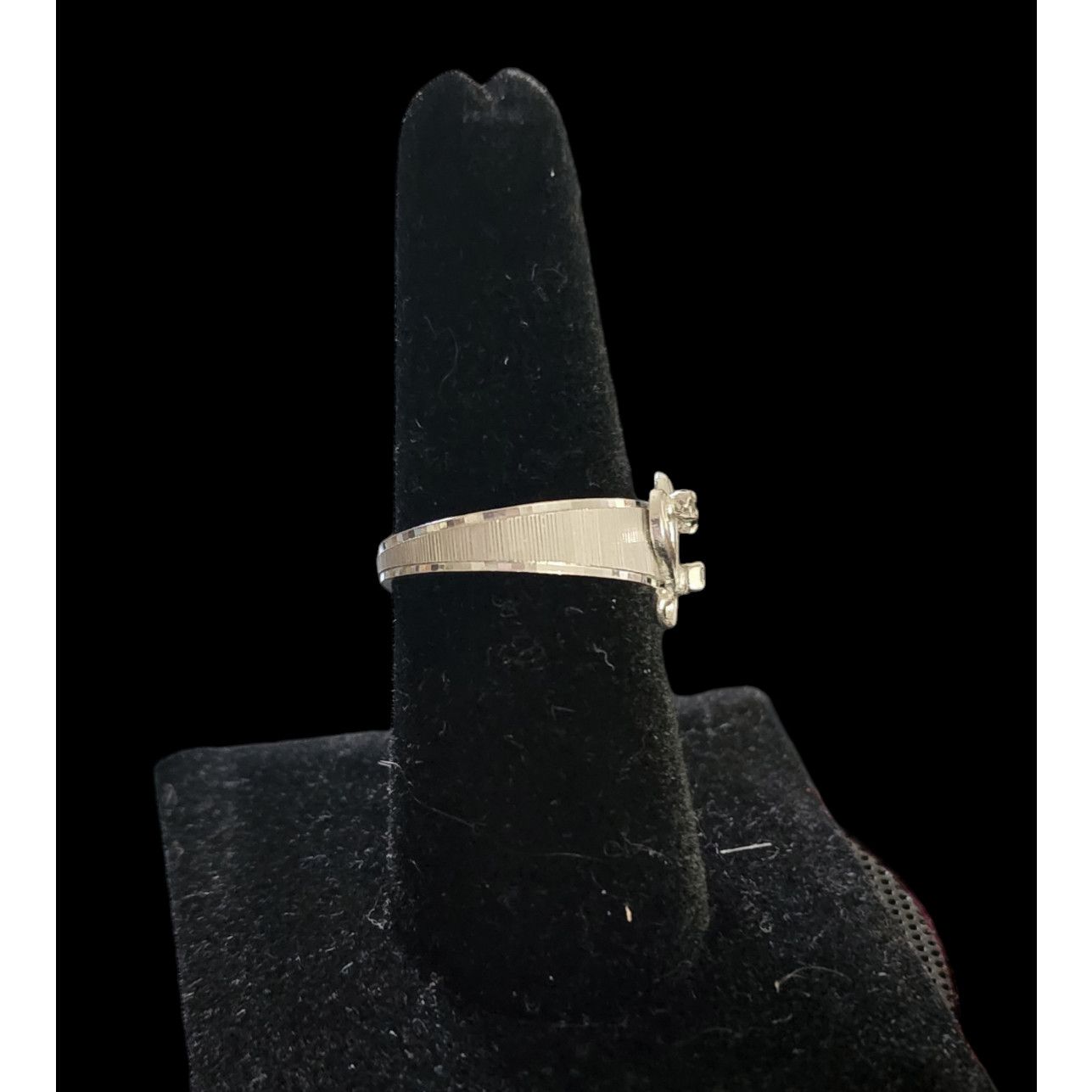 Other Vintage 18KT HGE Gold Plated & CZ Stunning Design Ring 7.5 Size ONE SIZE - 6 Thumbnail