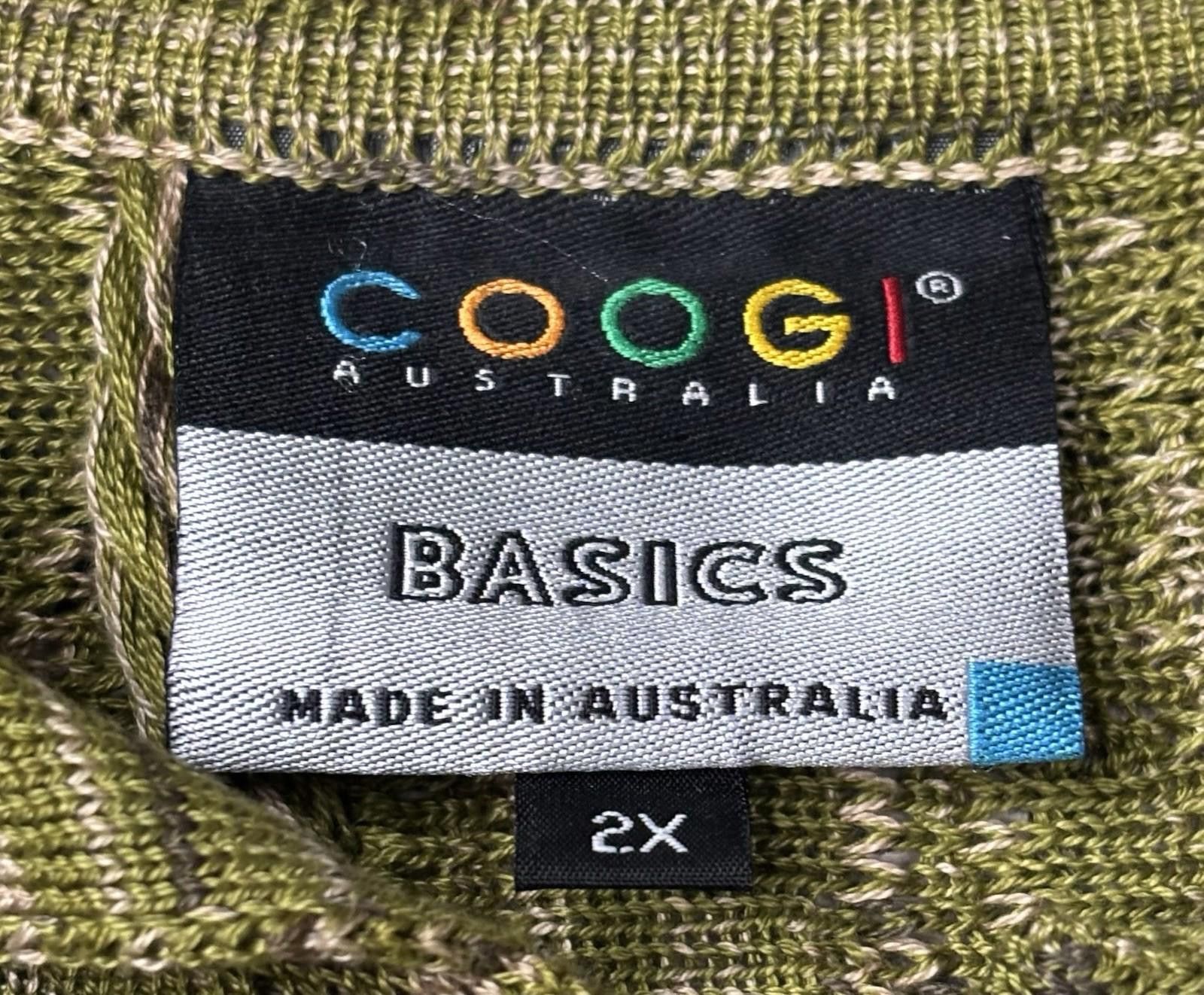 Coogi Coogi Basics Polo Sweater Mens XL 3D Knit Mercerised Cotton Size US XL / EU 56 / 4 - 2 Thumbnail