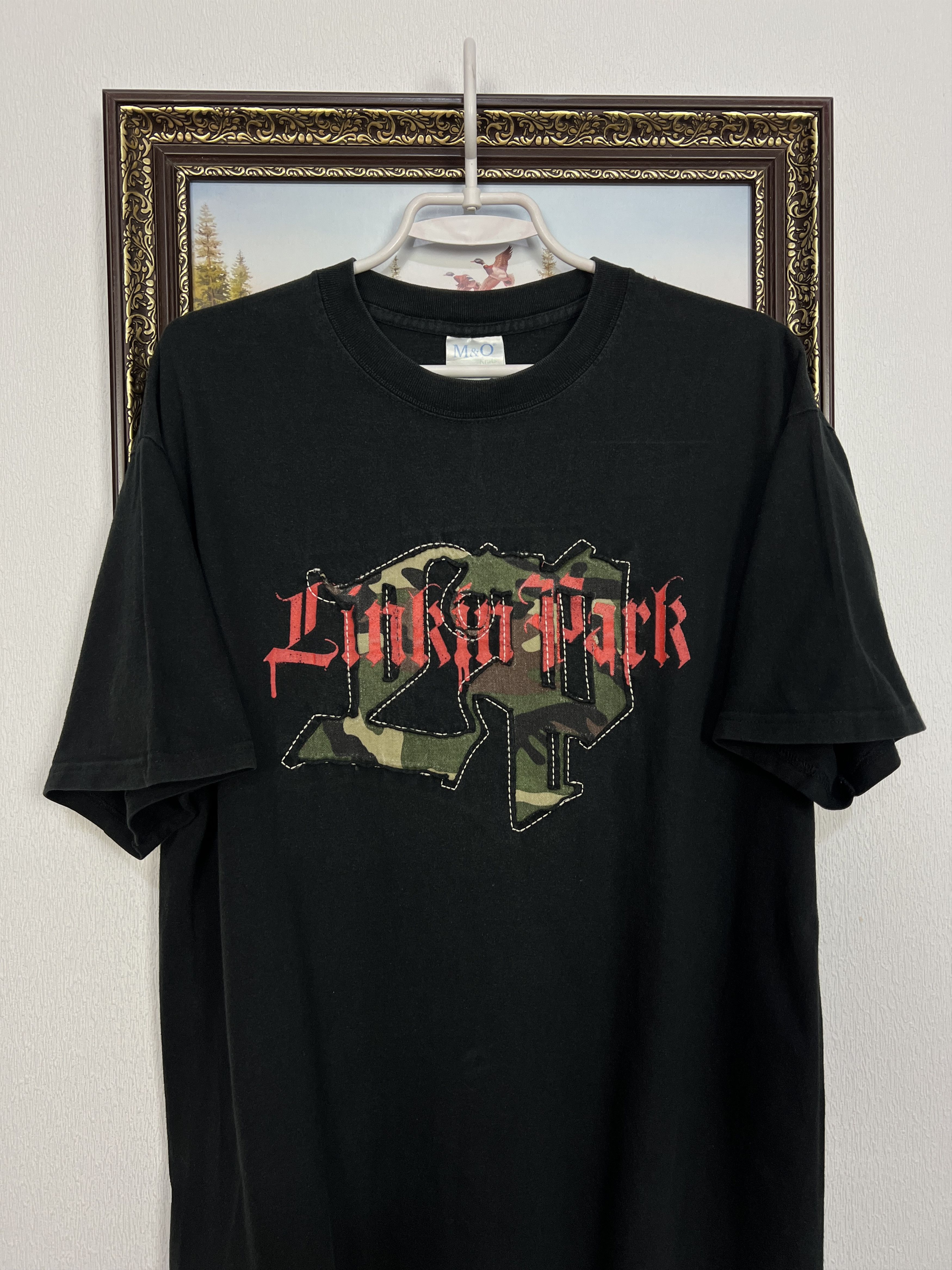 Vintage Vintage Linkin Park Meteora Big Logo Band Shirt Tee Rare Size US L / EU 52-54 / 3 - 2 Thumbnail
