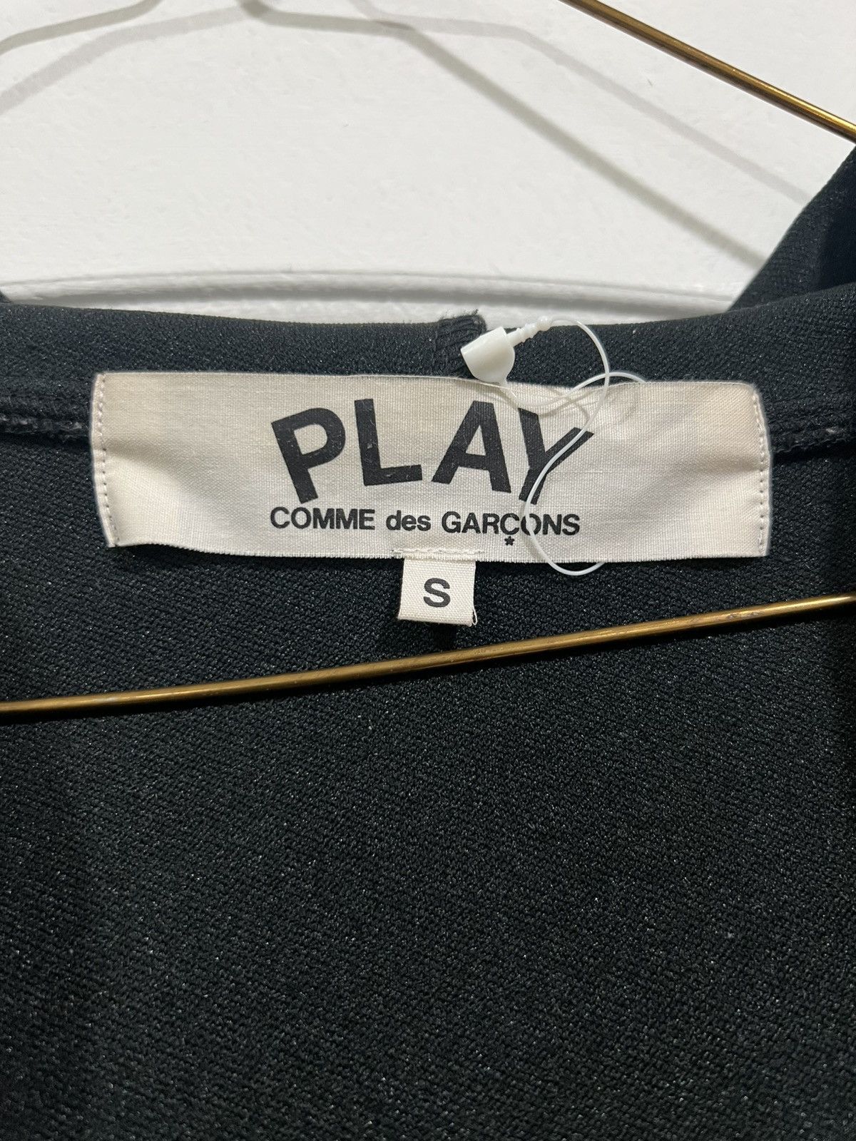 Comme des Garcons PLAY Black Comme Des Garcon Play Zip Up Hoodie Size US S / EU 44-46 / 1 - 7 Thumbnail