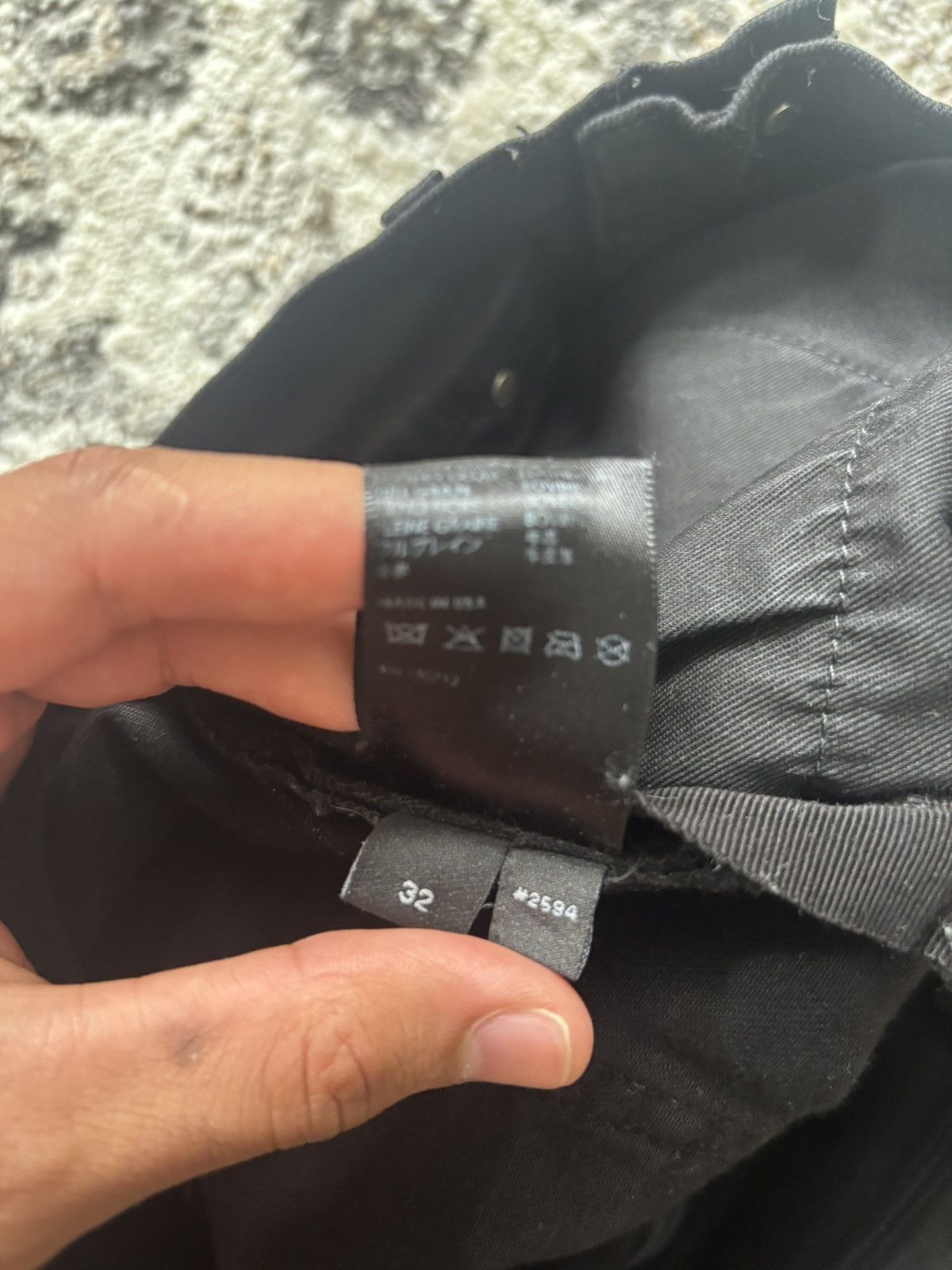 Amiri Amiri MX1 Black On Black Patch Size US 32 / EU 48 - 6 Thumbnail
