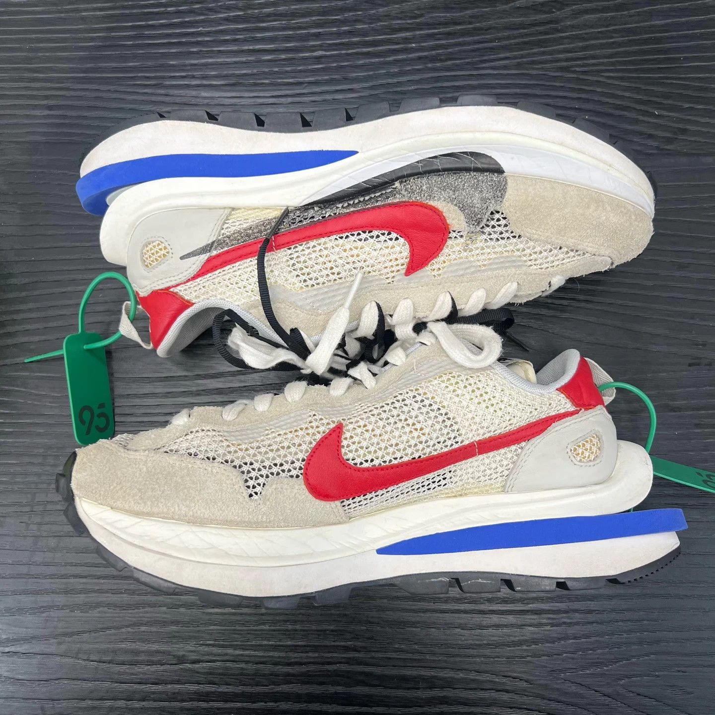 Sacai sacai vaporwaffle White/Gray 43 New Size US 10 / EU 43 - 3 Thumbnail