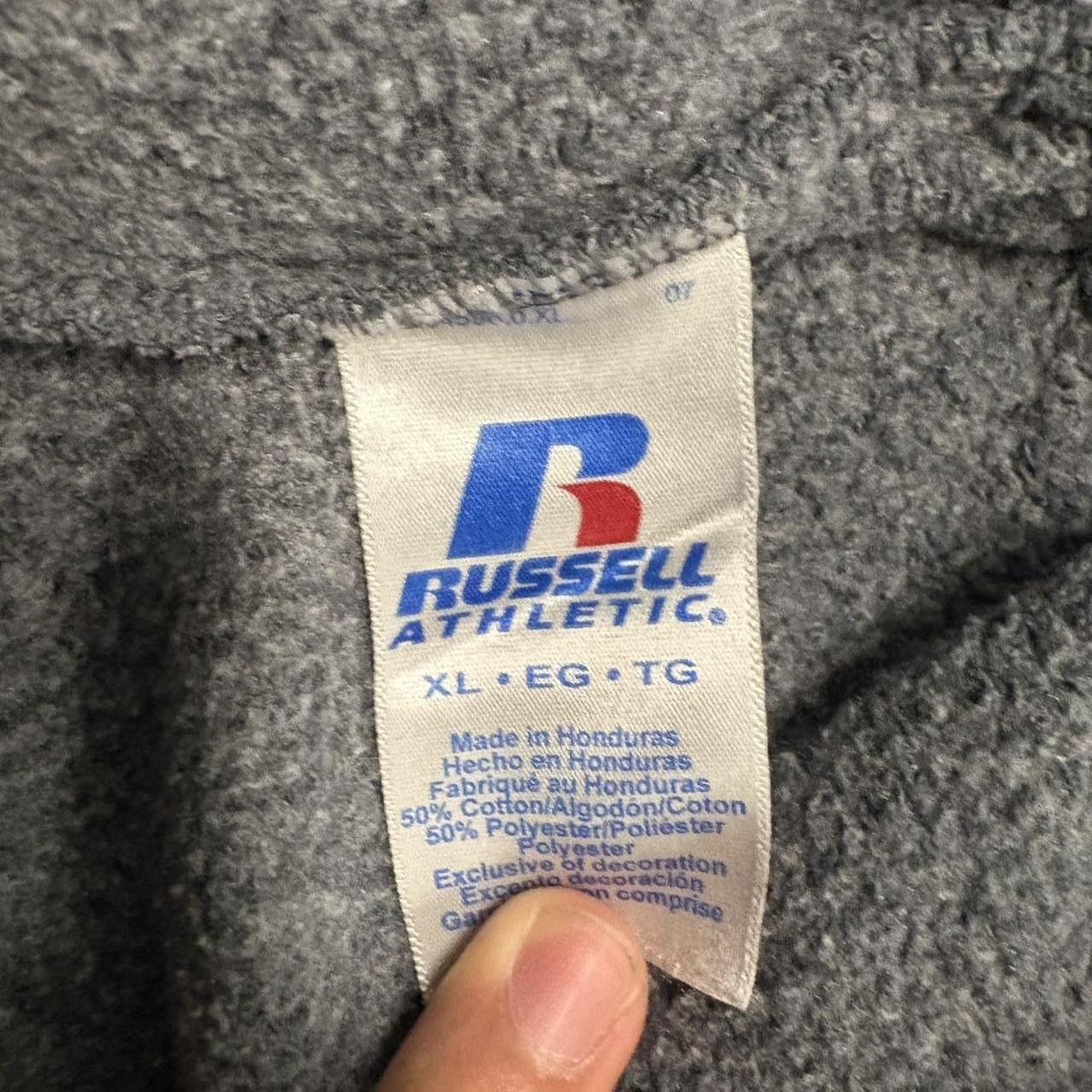 Russell Athletic Crazy Vintage Y2K/2000s Baggy Grey Russell Athletic Sweatpants! Size US 34 / EU 50 - 7 Thumbnail