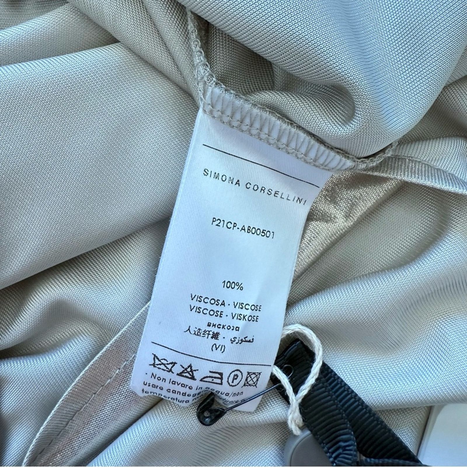 Other NWT!!! Simona Corsellini dress size 44IT or L Retail 677$ Size L / US 10 / IT 46 - 8 Thumbnail