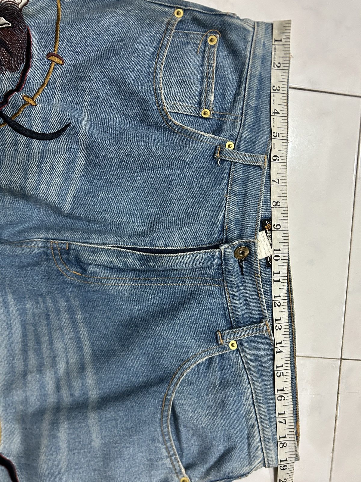 Japanese Brand Y2K Hisyouhakurei Wagara ‘Oni Sukajan’ Embroidery Size US 38 / EU 54 - 12 Thumbnail