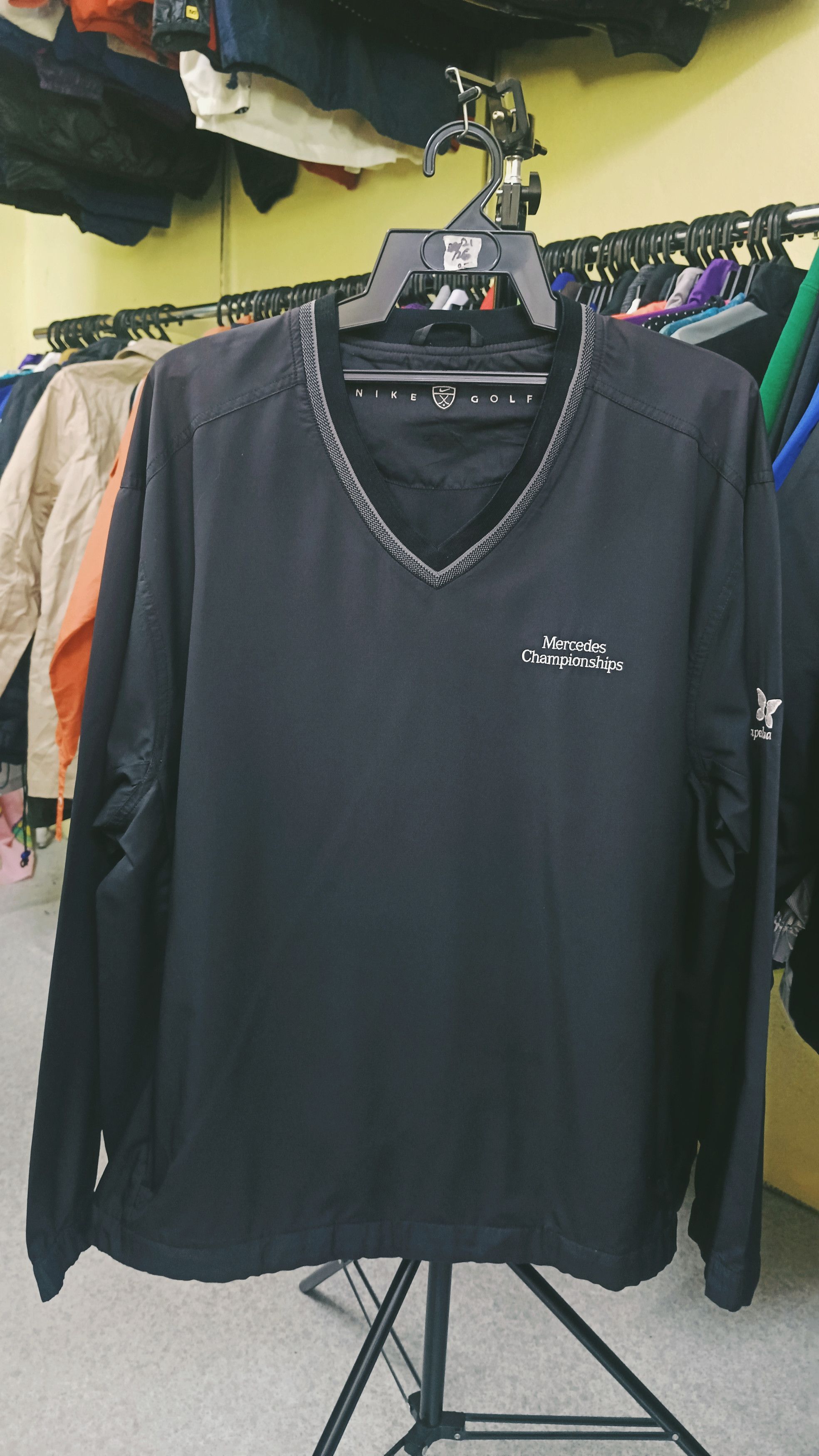 Nike × Vintage Nike Golf Mercedes Championship Pull Over Windbreaker Size US XL / EU 56 / 4 - 1 Thumbnail