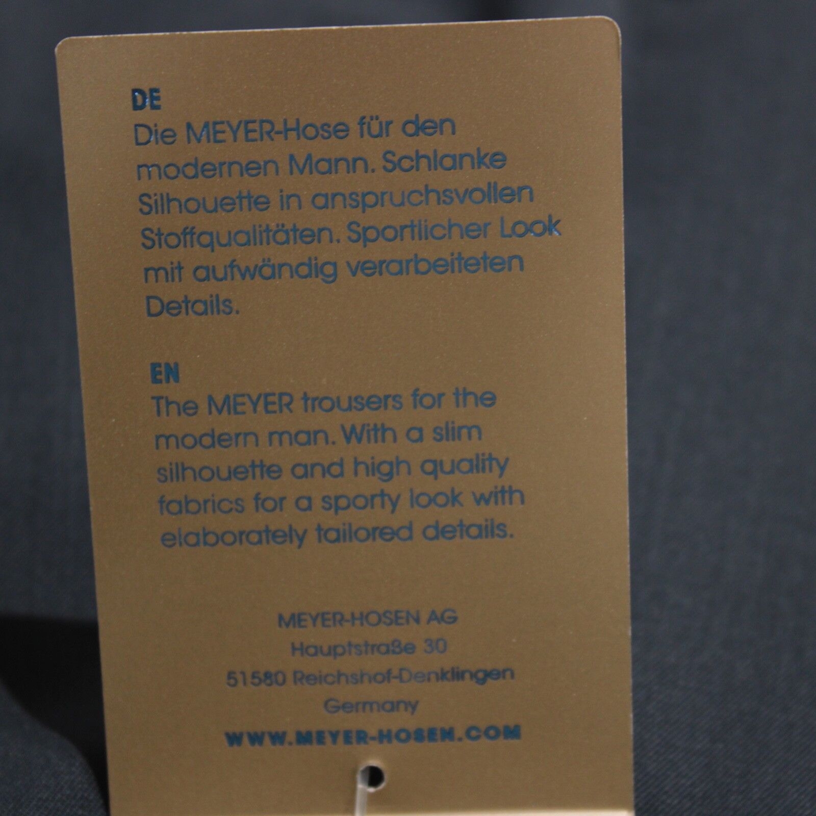 Other Meyer New with tags Dress Pants Size 32 US In Blue Size US 32 / EU 48 - 7 Thumbnail