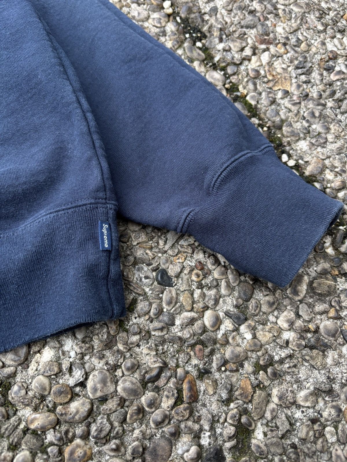Supreme Supreme Zig Zag Stitch Panel Crewneck Size US M / EU 48-50 / 2 - 5 Thumbnail