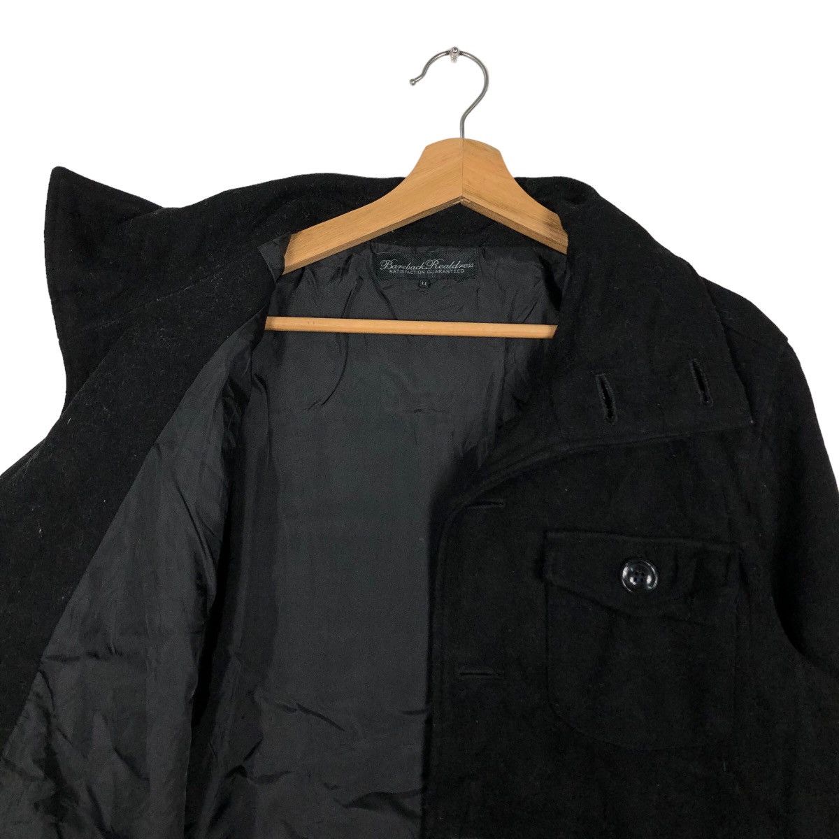 Japanese Brand 🔥90’s Vintage Wool Biker Jacket Bareback Realdress Japan Size US L / EU 52-54 / 3 - 10 Thumbnail