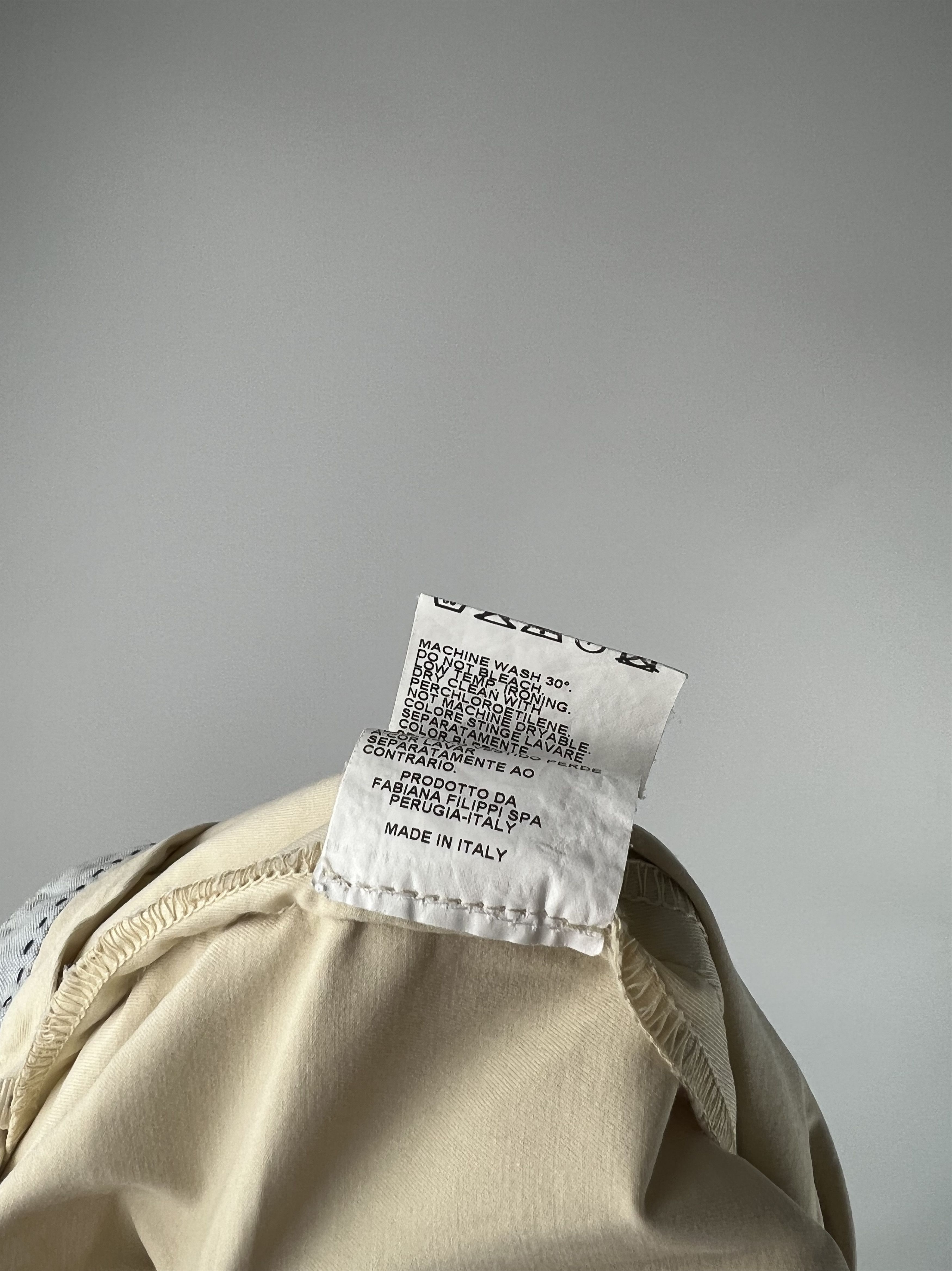 Fabiana Filippi Fabiana Filippi Women's Cotton Pants Beige Size M Size 30" / US 8 / IT 44 - 9 Thumbnail