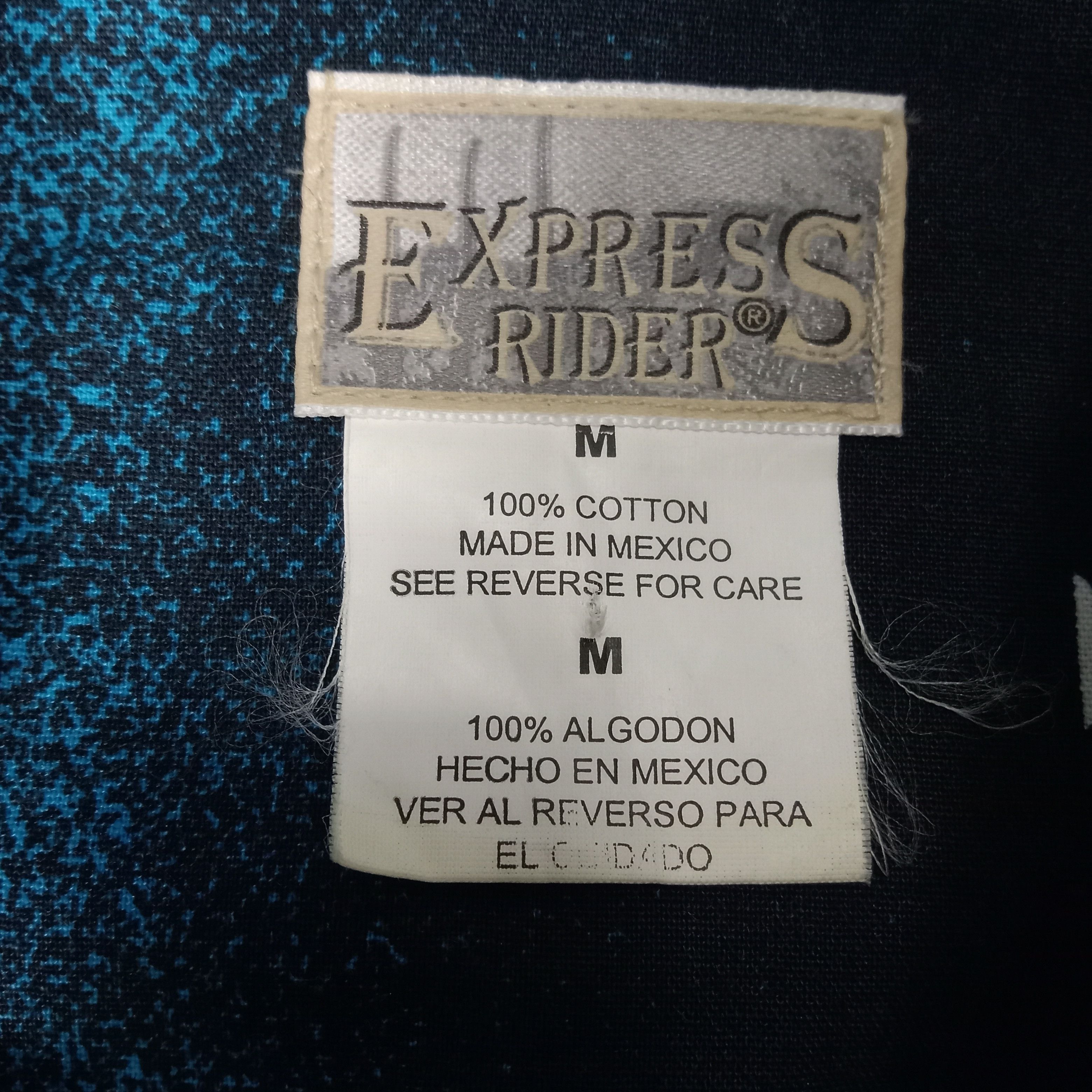 Express × Vintage Express Rider American Retro Style Button Up Shirt Size US M / EU 48-50 / 2 - 3 Thumbnail