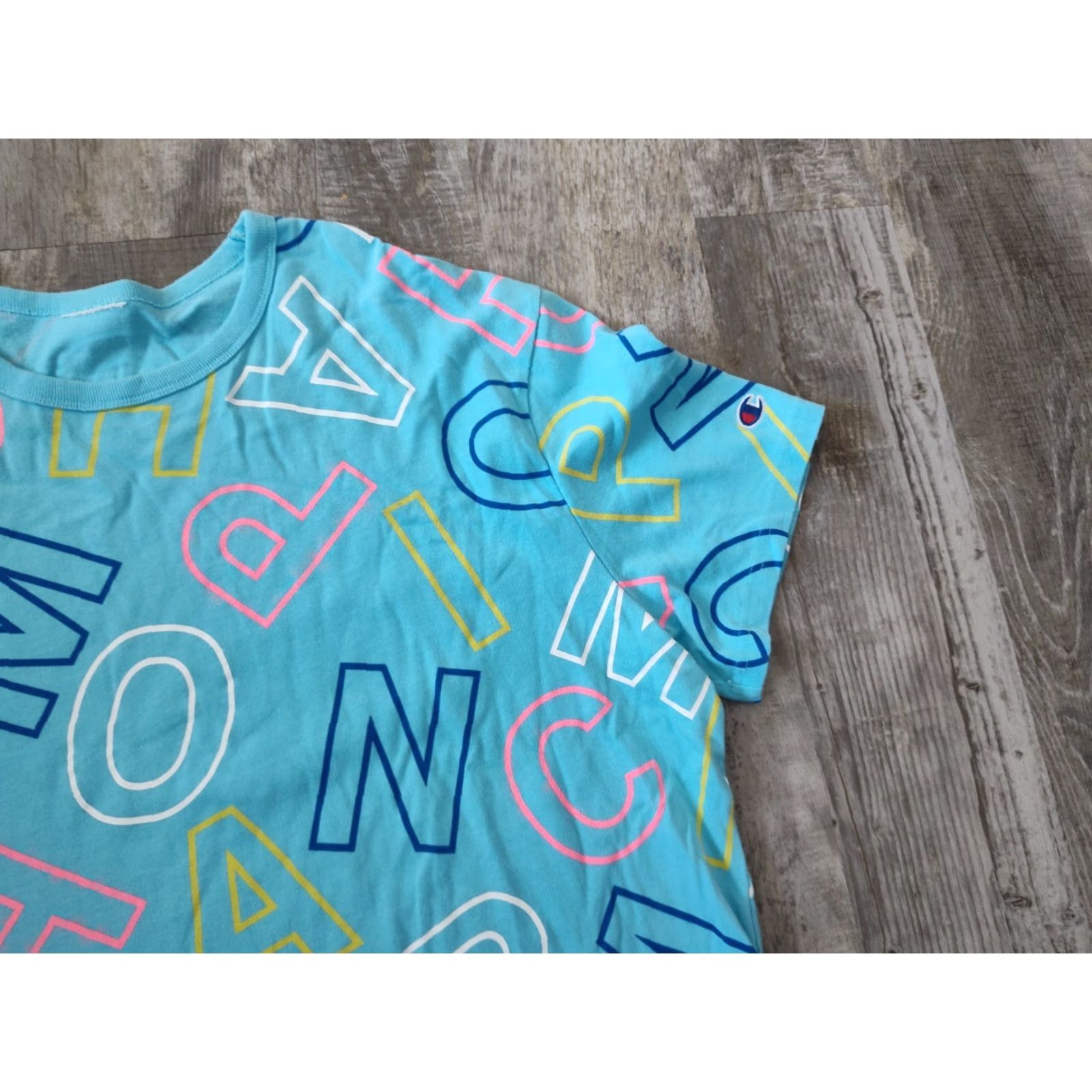 Champion Champion Graphic Logo T-Shirt Mens XL Multicolor Short Sleeve Crew Neck Sports Size US XL / EU 56 / 4 - 4 Thumbnail