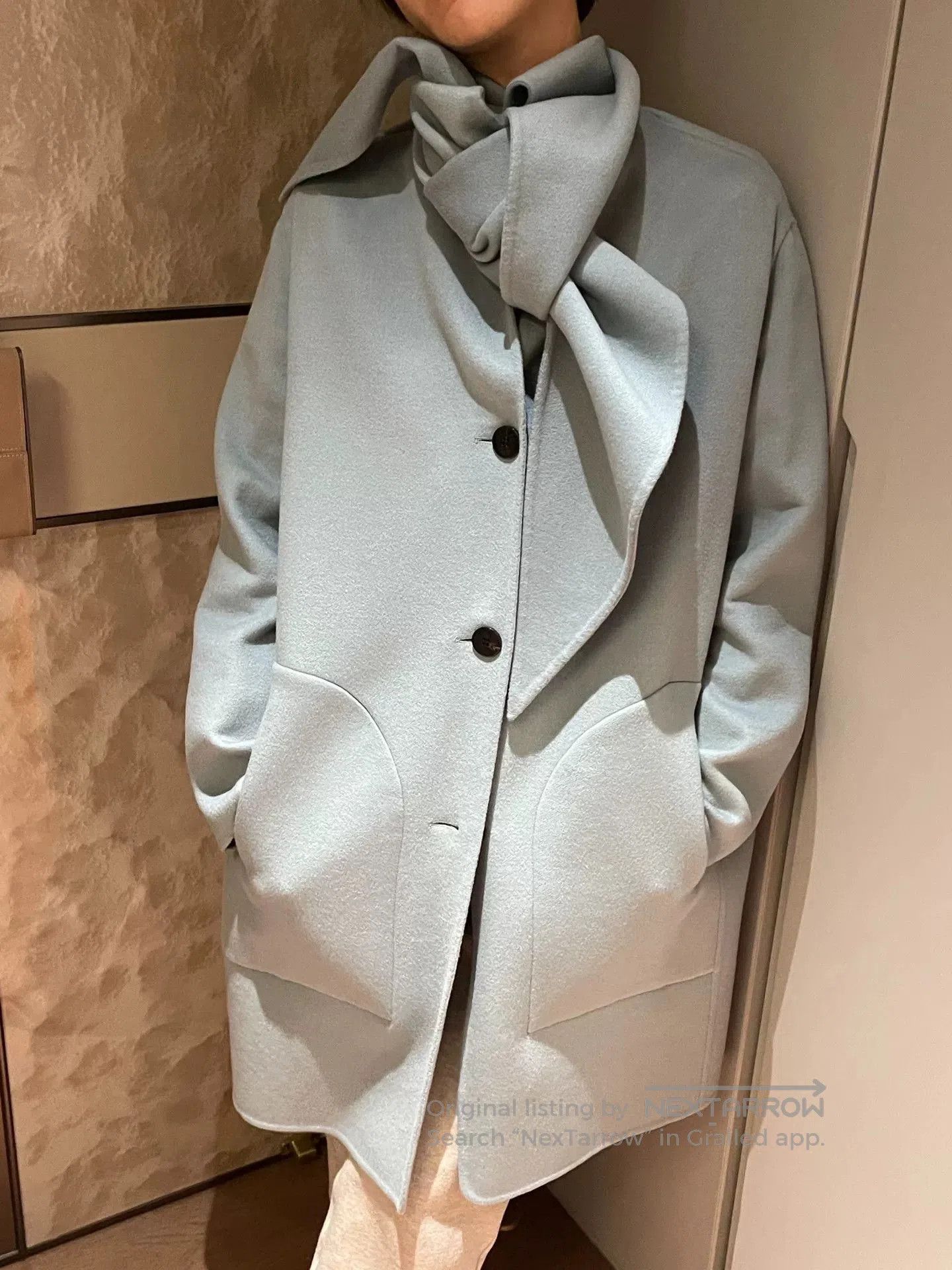 Hermes Hermes Double-Sided Cashmere Wool Coat. Size US M / EU 48-50 / 2 - 5 Thumbnail