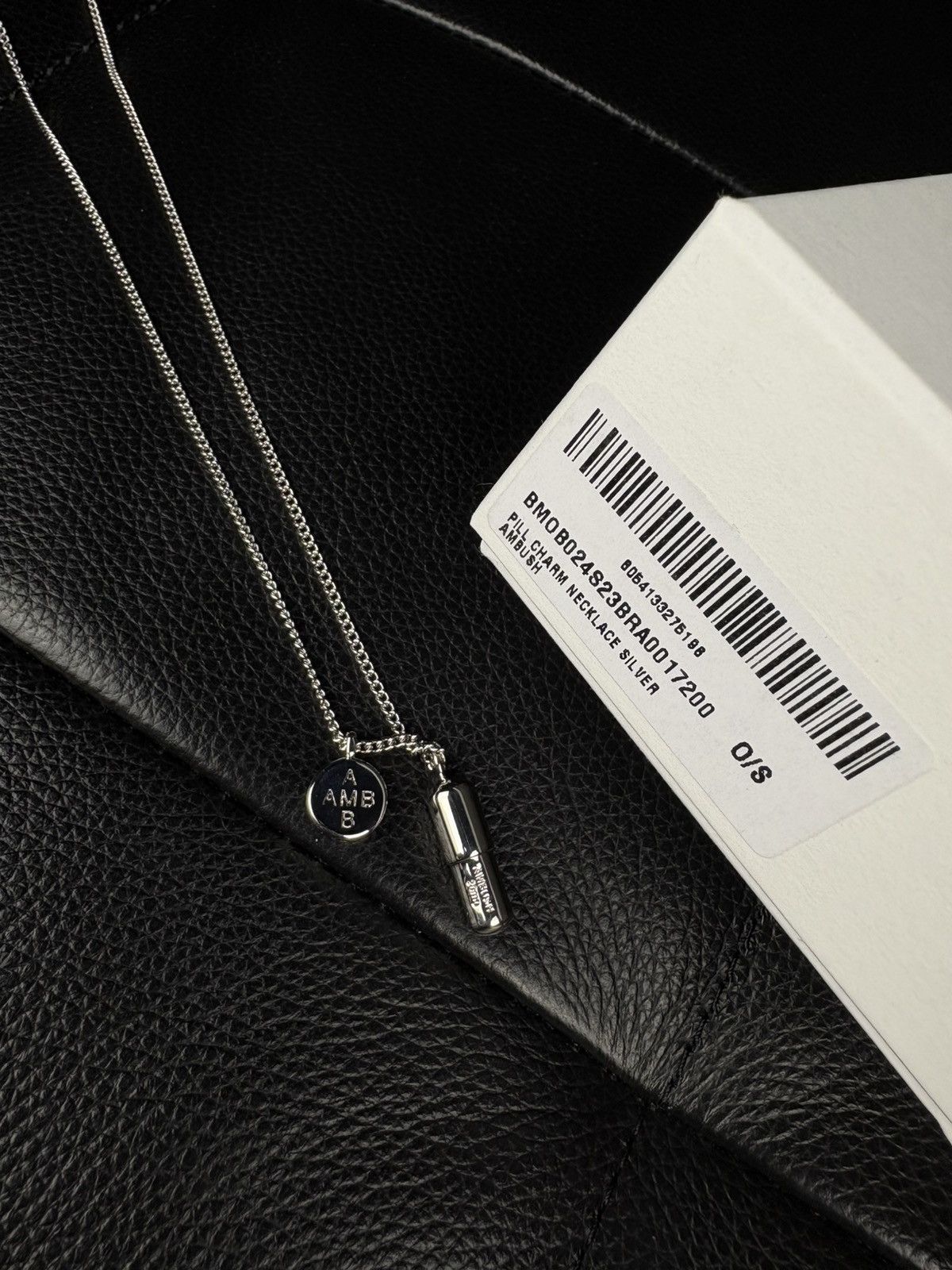 Ambush Design Ambush Pill Charm Necklace silver made in Japan Size ONE SIZE - 6 Thumbnail