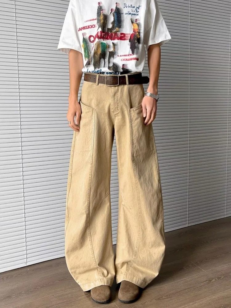 Vintage Wide Leg Casual Jeans Size US 32 / EU 48 - 3 Thumbnail