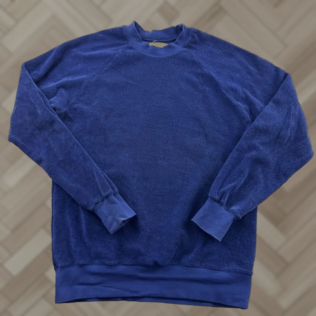 La Paz La Paz Towel Terry Crewneck Sweatshirt Men’s Small Blue La Paz Sweatshirt Small Men Blue Crewneck Terry Size US S / EU 44-46 / 1 - 1 Thumbnail