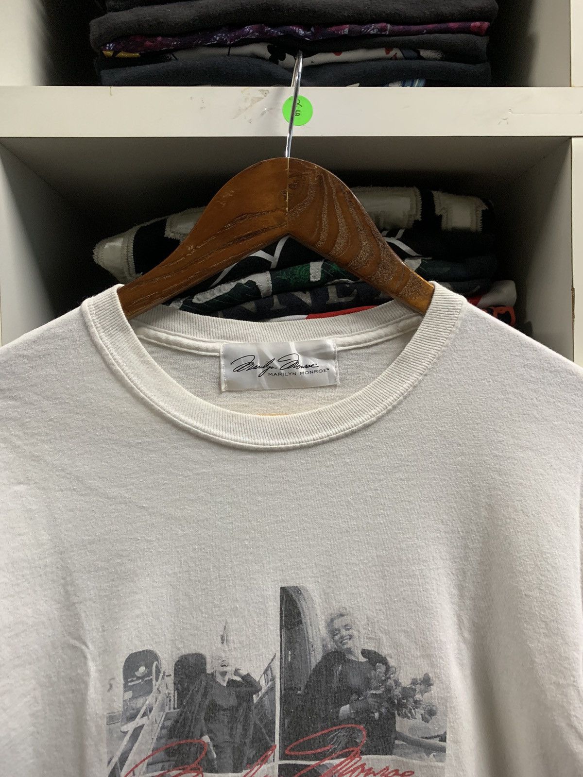 Band Tees × Vintage Vintage Marilyn Monroe white shirt Size US M / EU 48-50 / 2 - 4 Thumbnail