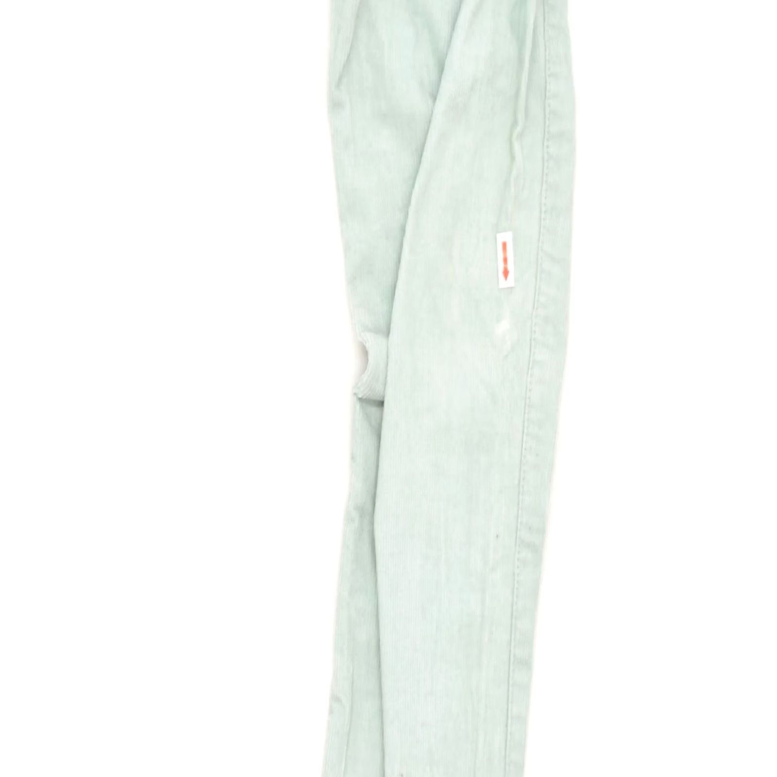 J.Crew J. CREW Womens Trousers Toothpick Tapered Corduroy Turquoise W26 L28 Size 26" / US 2 / IT 38 - 3 Thumbnail