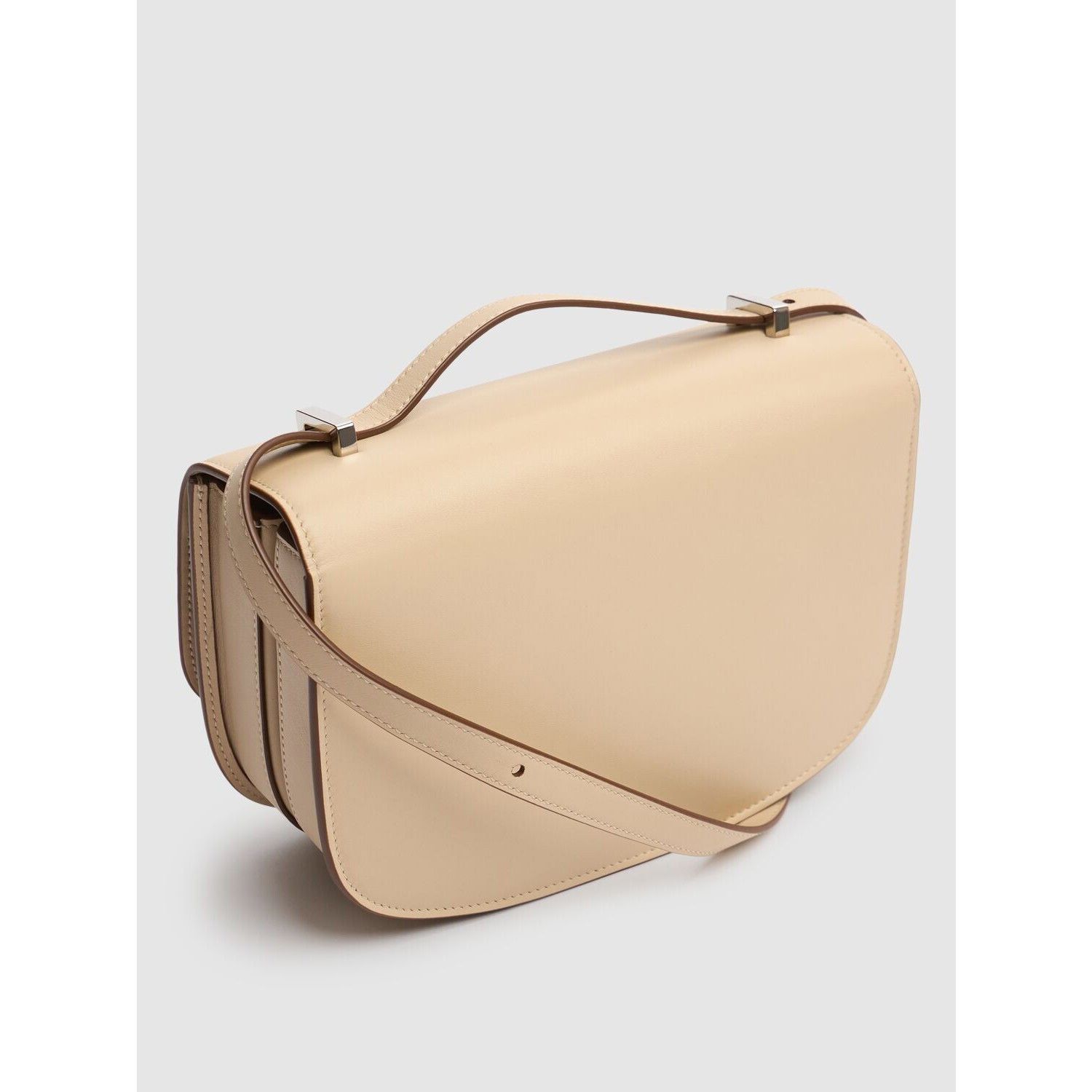 Savette SAVETTE Tondo 22 Bone Leather Shoulder Bag New And Authentic Size ONE SIZE - 4 Thumbnail