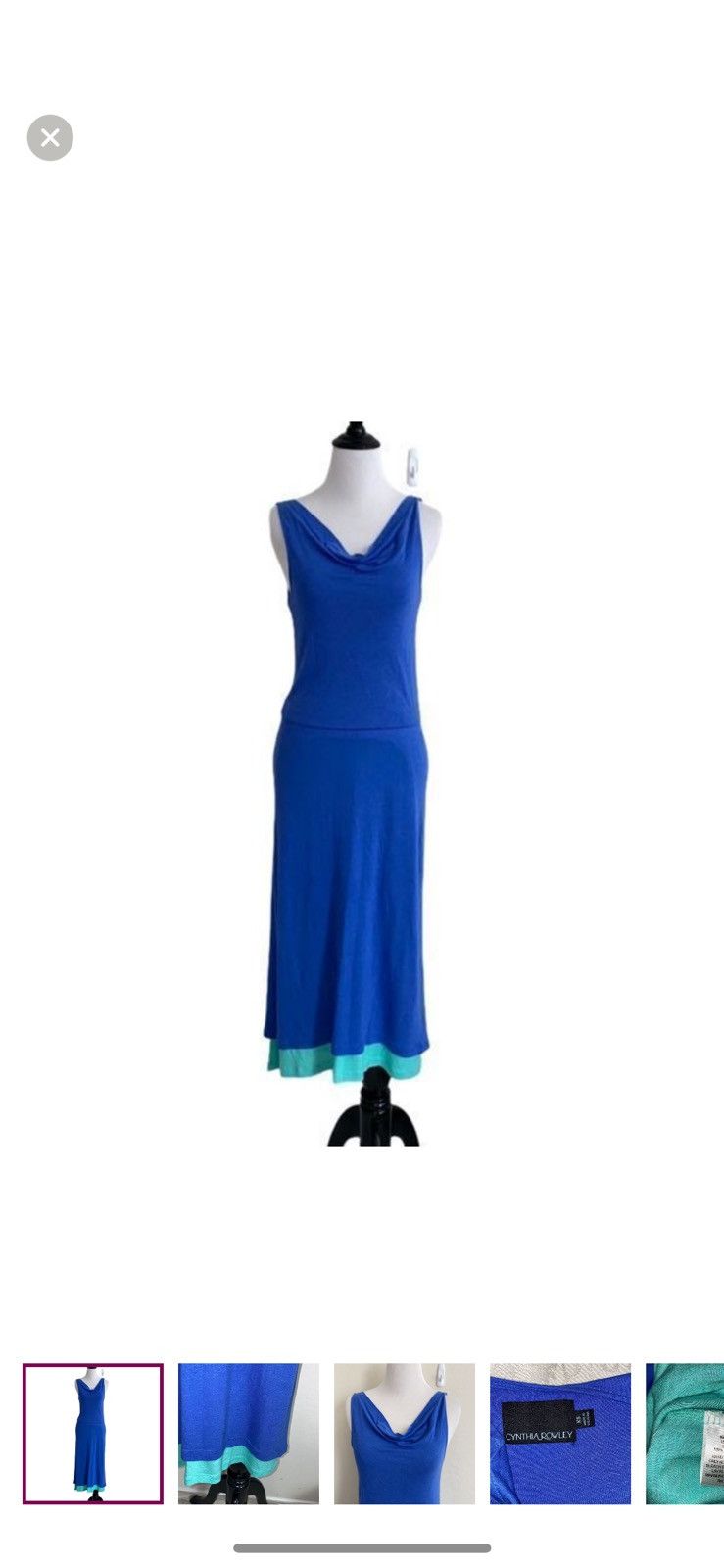 Cynthia Rowley Cynthia rowley XS midi layered dress Size XS / US 0-2 / IT 36-38 - 1 Thumbnail