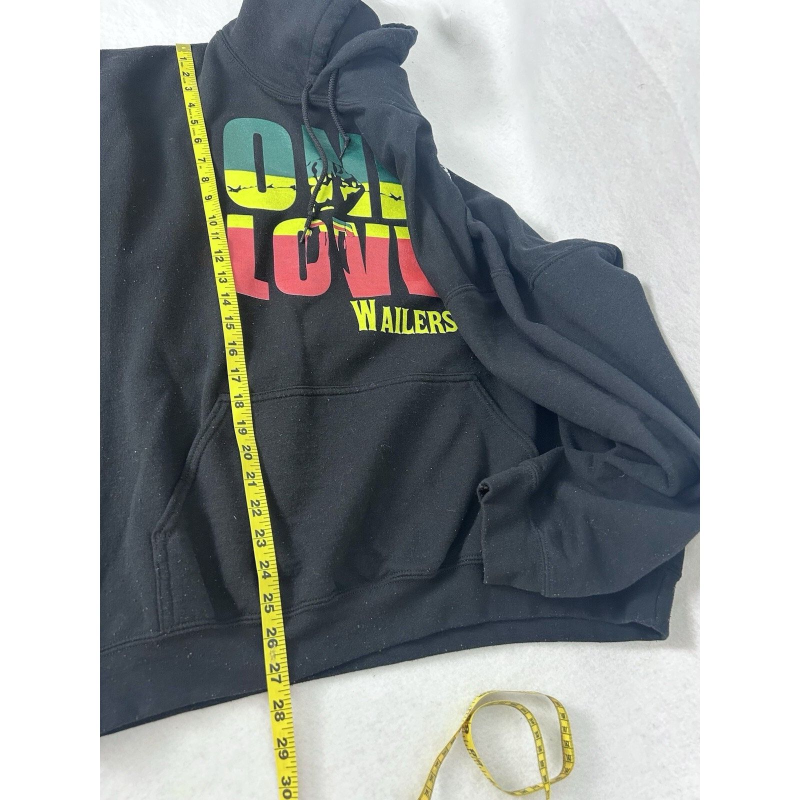 Gildan One Love The Wailers Tour Official Merchandise Hoodie XL Size US XL / EU 56 / 4 - 4 Thumbnail