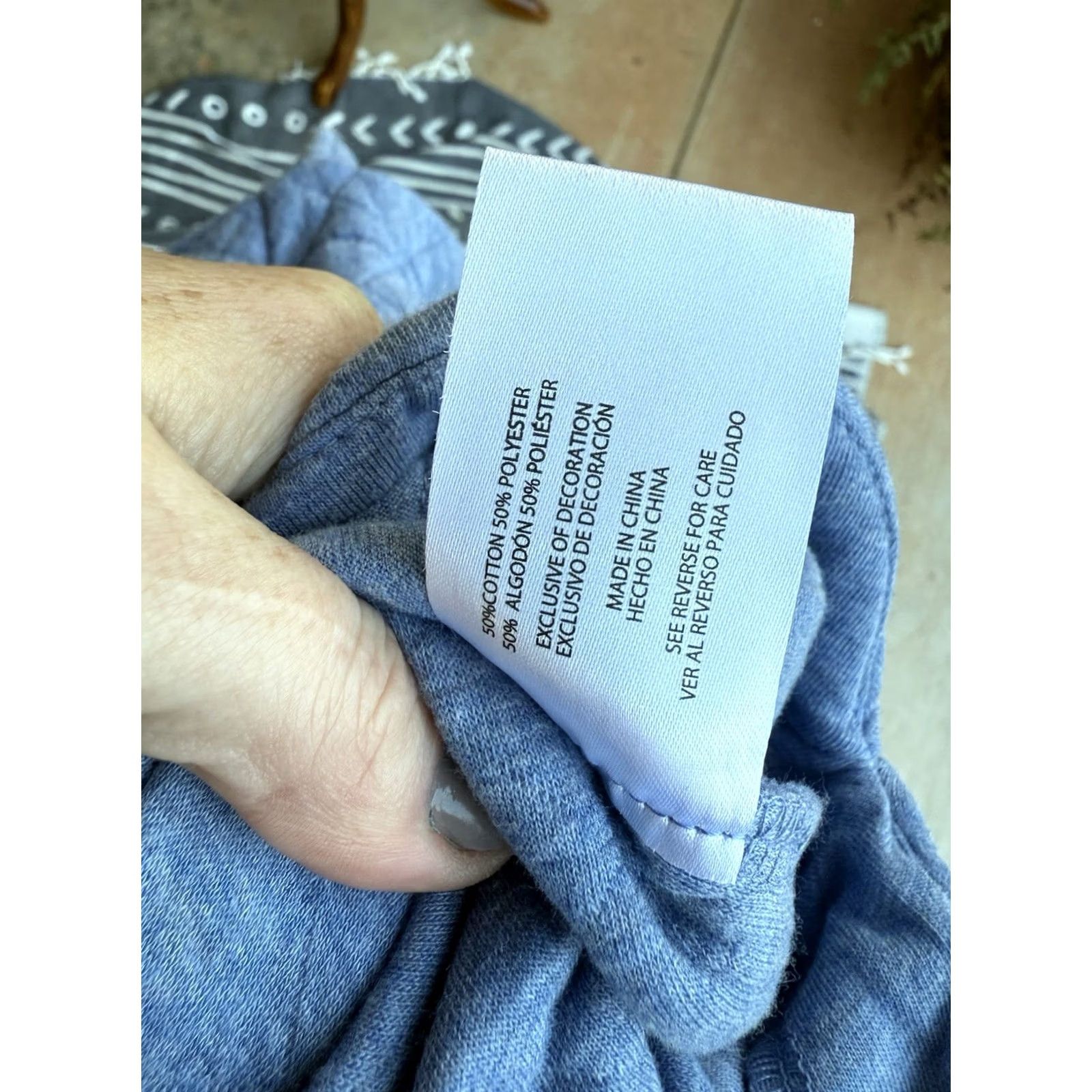Eddie Bauer Eddie Bauer Quilted Sweater Women XL Blue Long Sleeve Pullover Cotton Blend Mock Neck Mens? Size XL / US 12-14 / IT 48-50 - 5 Thumbnail