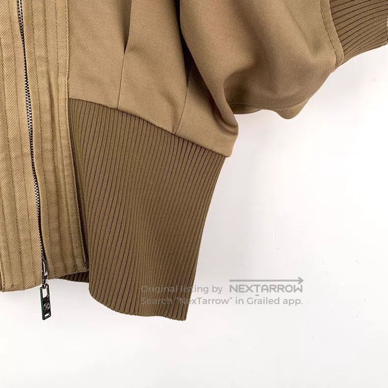 Louis Vuitton Louis Vuitton Brown Wool Short Sleeve Jacket with Stand Up Size S / US 4 / IT 40 - 4 Thumbnail