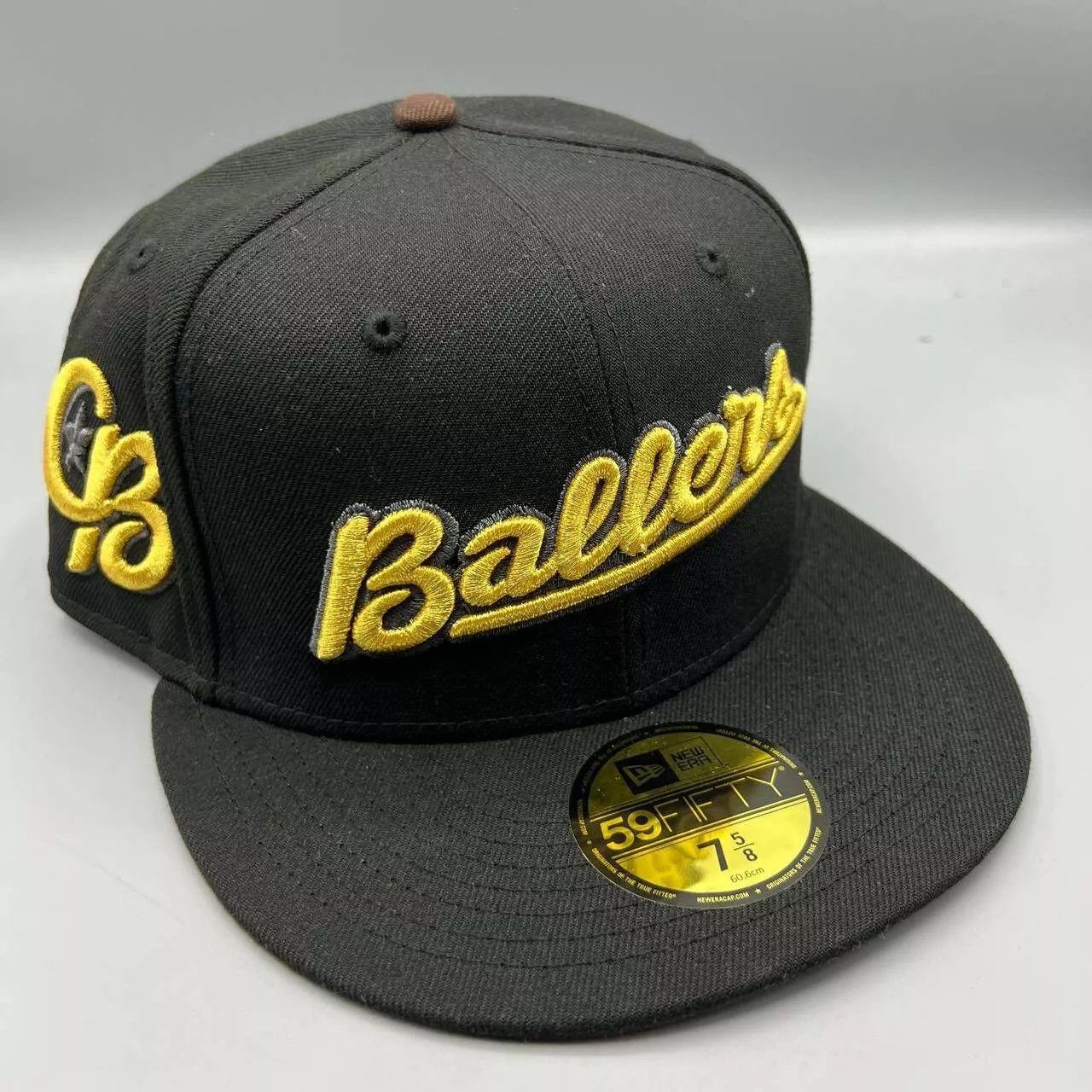 New Era Kanapolish Cannon Ballers Hat Men 7 5/8 MiLB Fitted Cap Size ONE SIZE - 1 Thumbnail