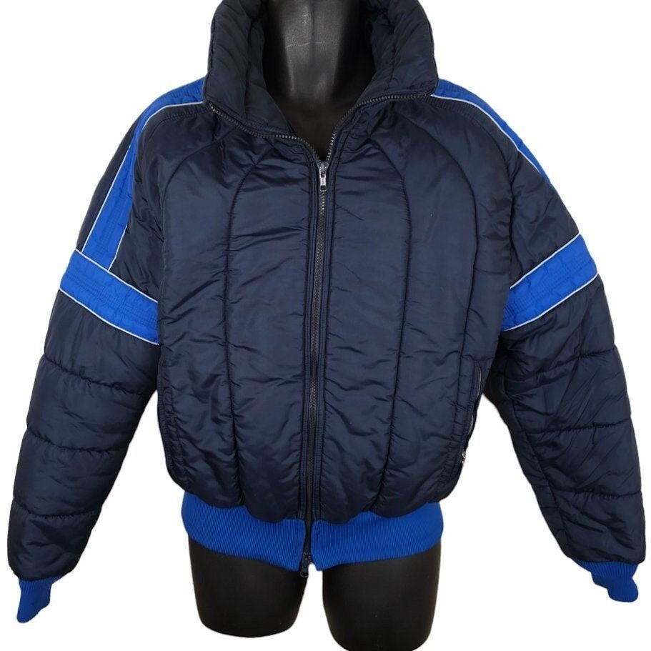 Vintage Vintage Roffe Ski Jacket Mens Size Medium Blue 80s Puffy Grailed